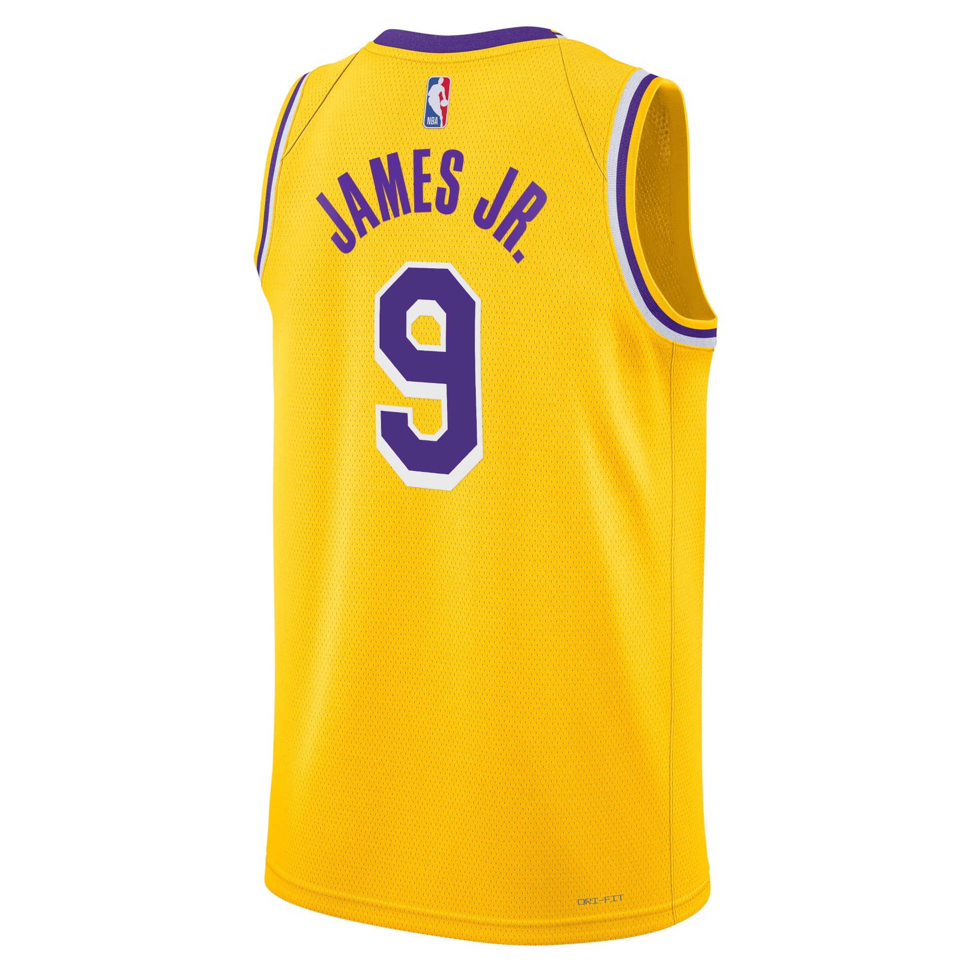 Los Angeles Lakers Icon Swingman Gold Bronny Jame Unisex NBA Jersey Unisex