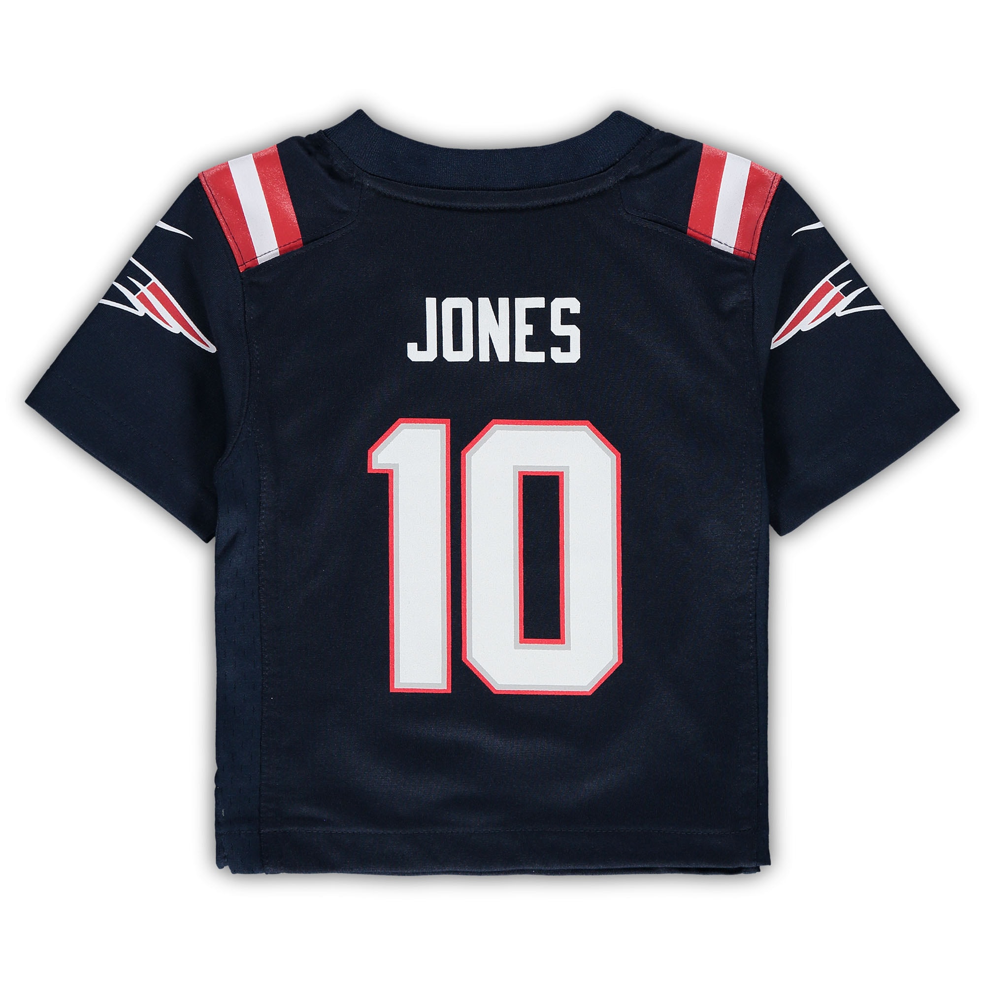 Infant New England Patriots Mac Jones Navy Game NFL Jersey Men's