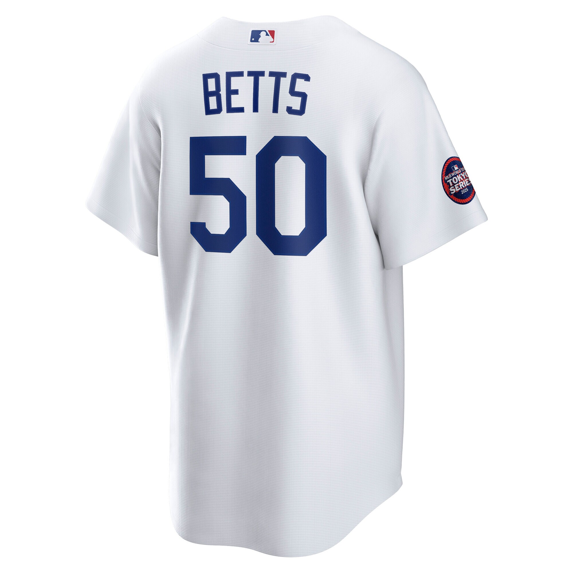 Los Angeles Dodgers Mookie Betts White 2025 World Tour: Tokyo Series Home Player MLB Jersey Men's