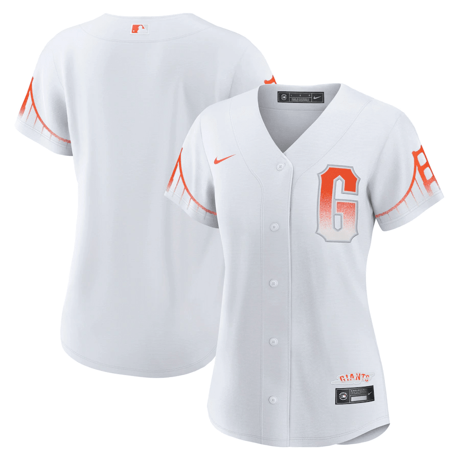 San Francisco Giants City Connect White MLB Jersey Women's