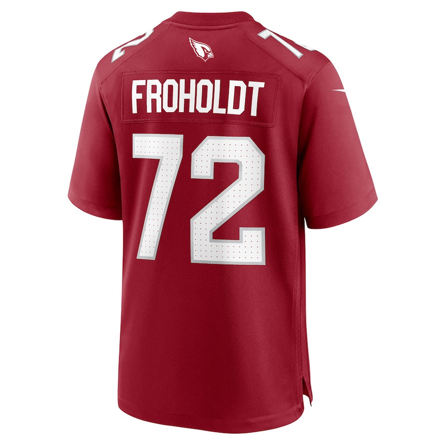 Hjalte Froholdt 72 Arizona Cardinals Team Game Cardinal NFL Jersey Men's
