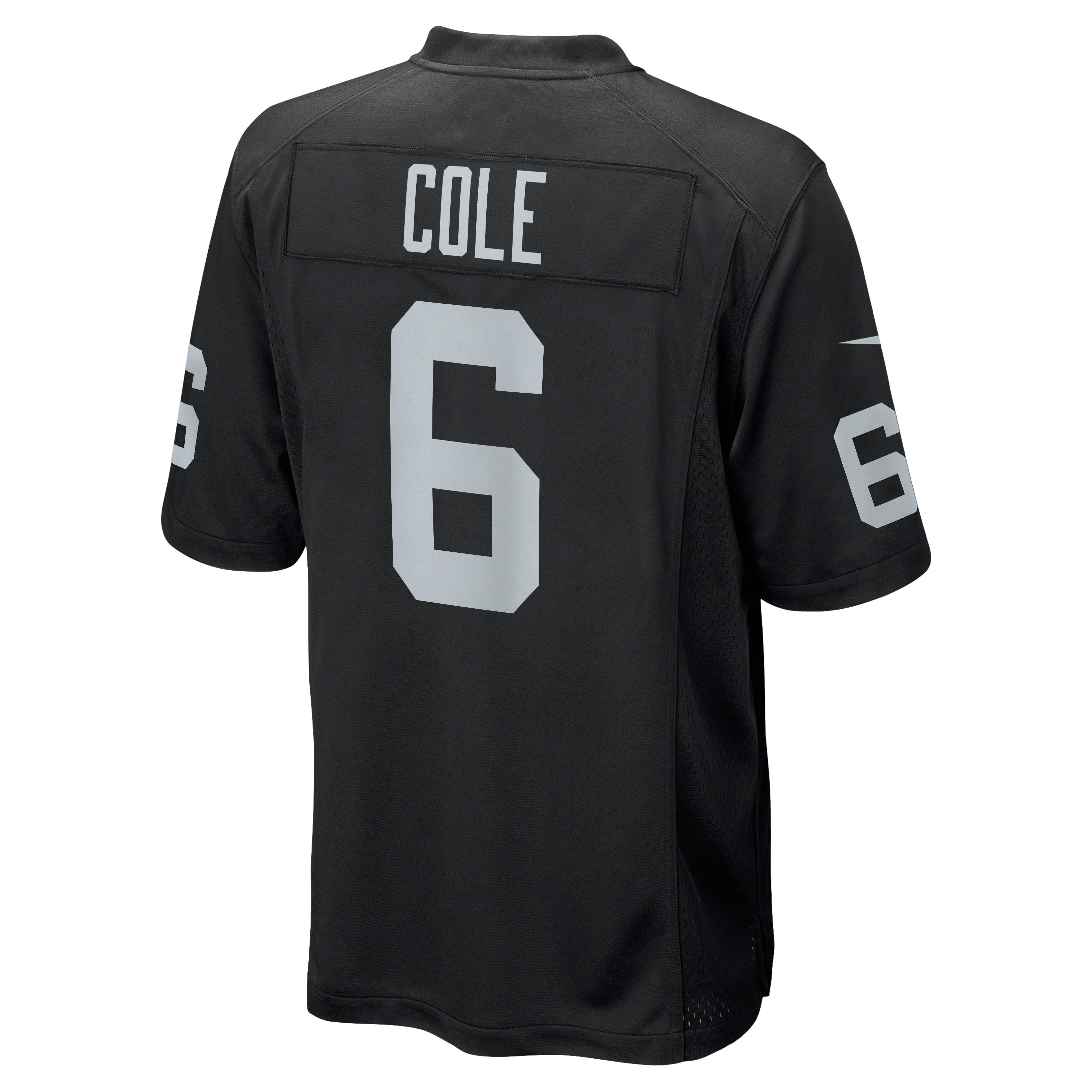 Las Vegas Raiders AJ Cole Black Game NFL Jersey Men's