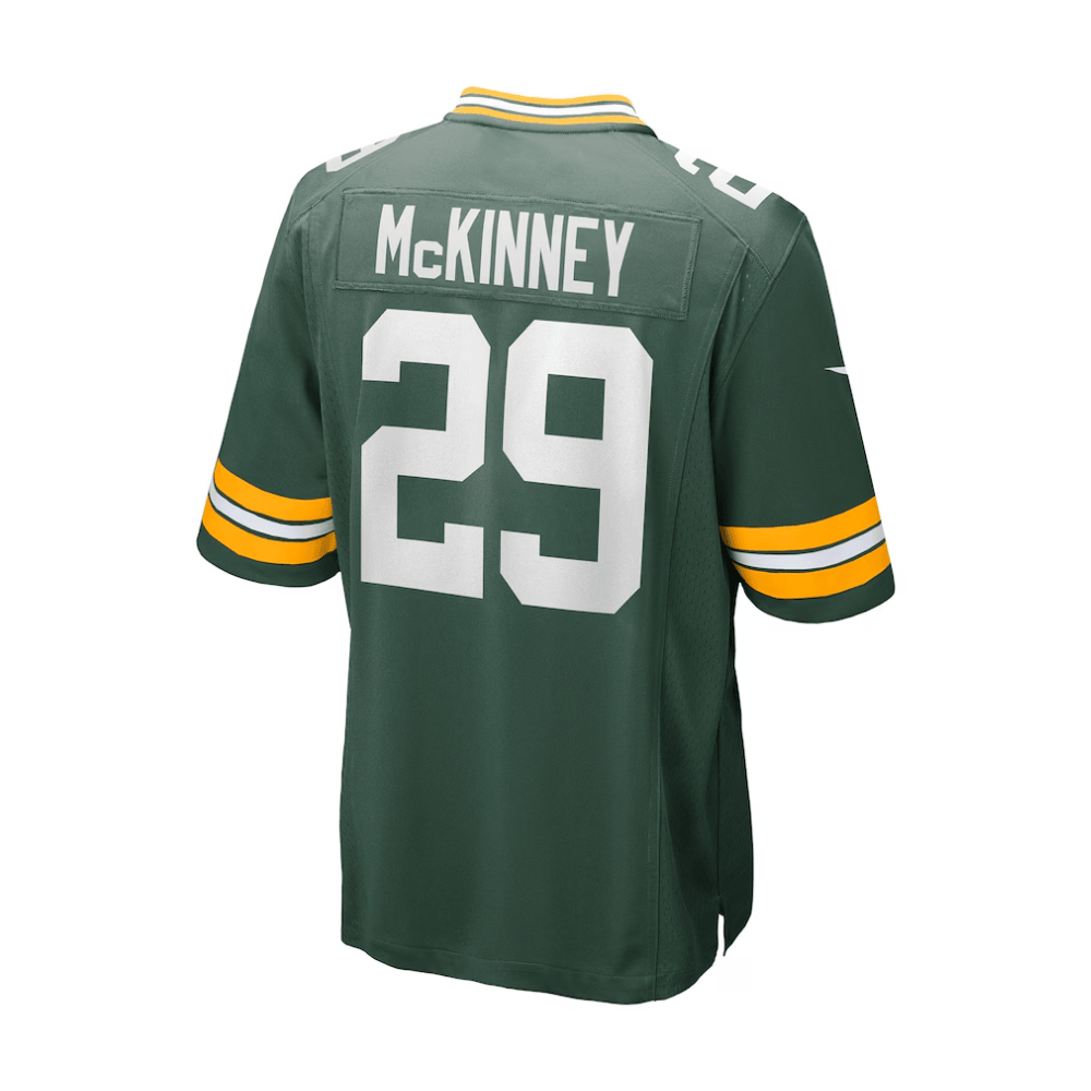 Xavier McKinney 29 Green Bay Packers 2025 Pro Bowl Patch Game Green NFL Jersey Men's