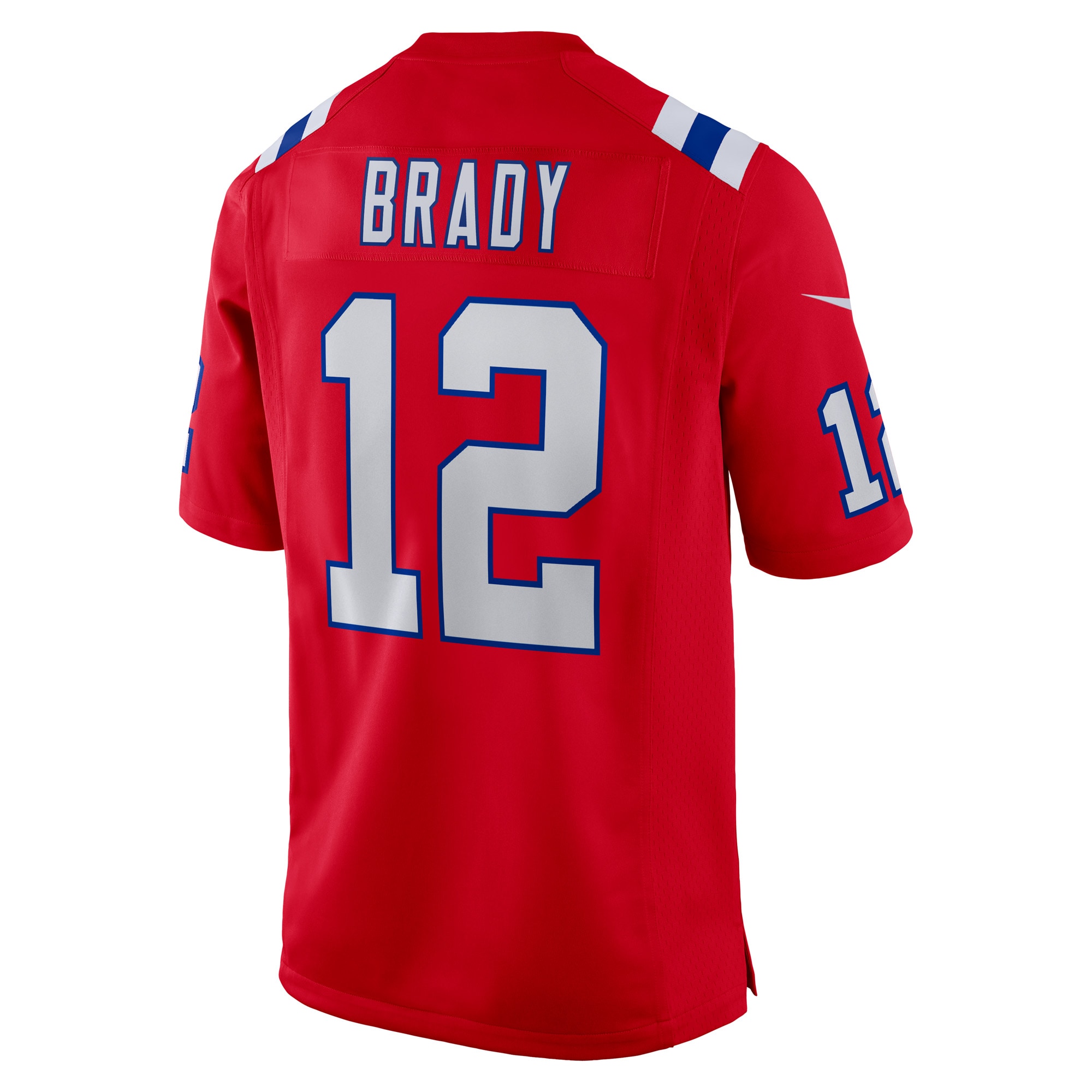 New England Patriots Tom Brady Red Retired Game NFL Jersey Men's