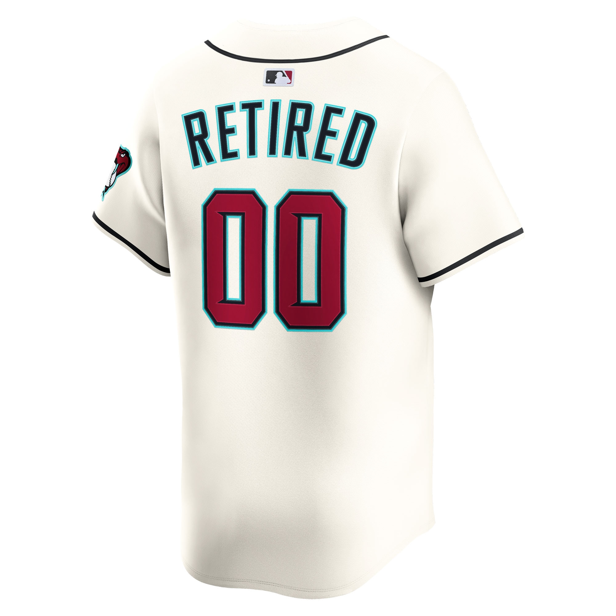 Arizona Diamondbacks Cream Home Limited Pick-A-Player Retired Roster MLB Jersey Men's