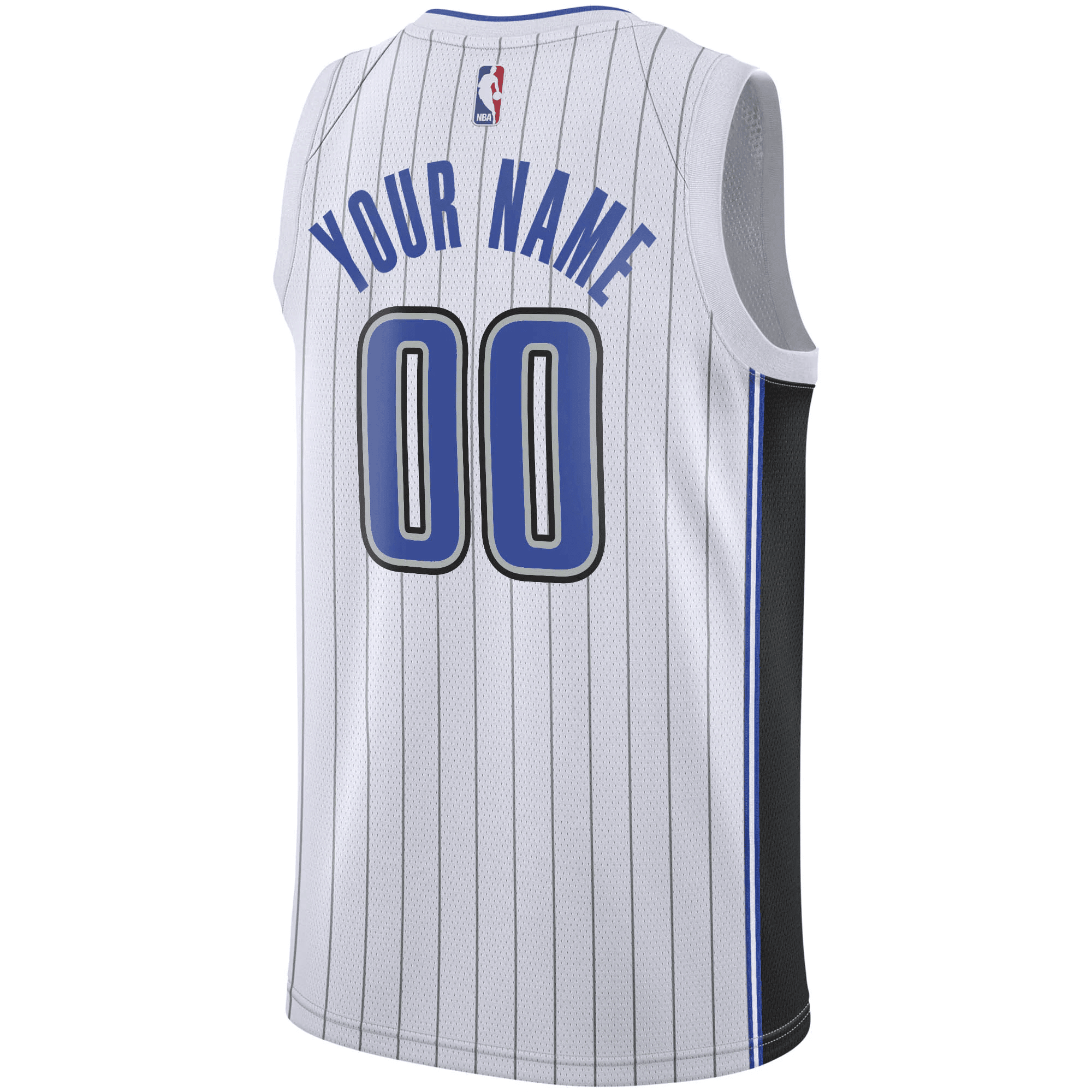 Orlando Magicc Custom Swingman White Association Edition NBA Jersey Men's