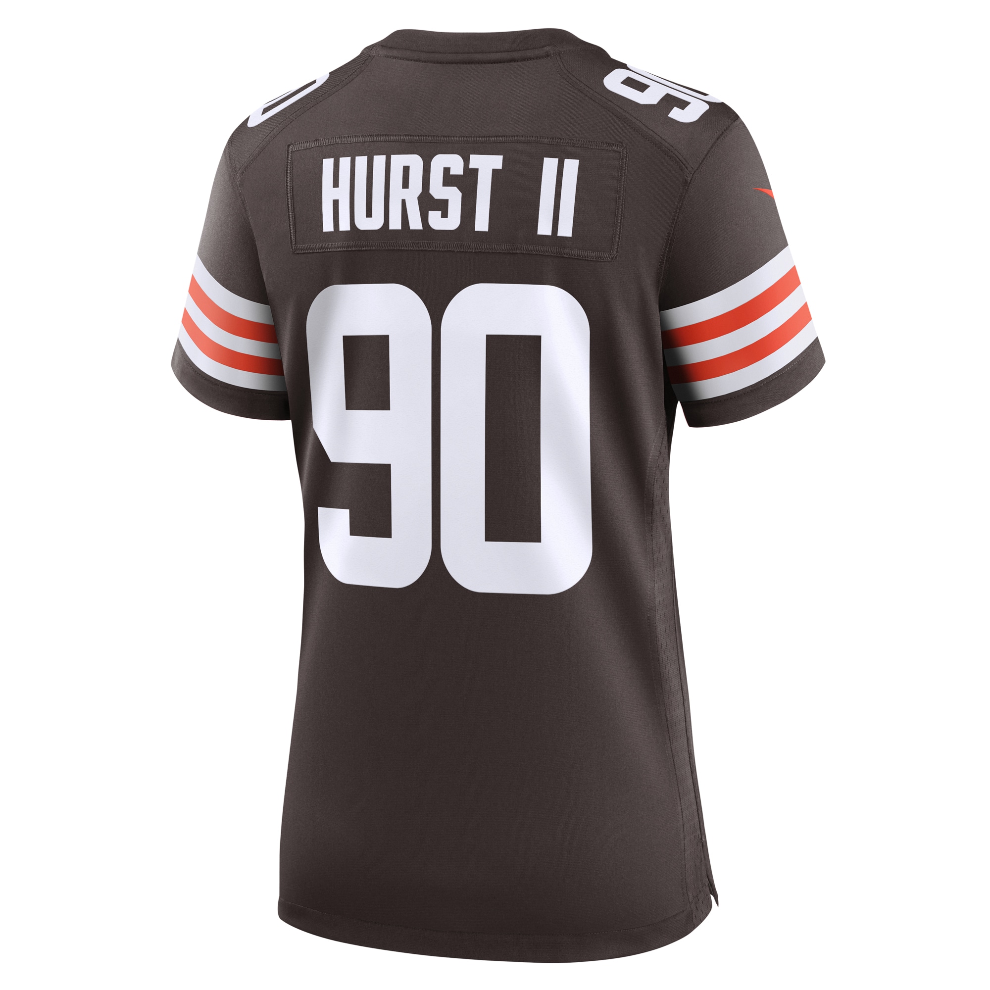 Cleveland Browns Maurice Hurst II Brown Game NFL Jersey Women's