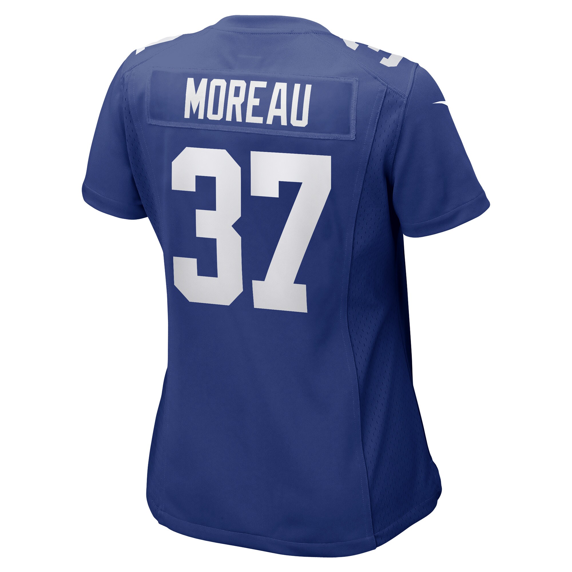 New York Giants Fabian Moreau Royal Game Player NFL Jersey Women's