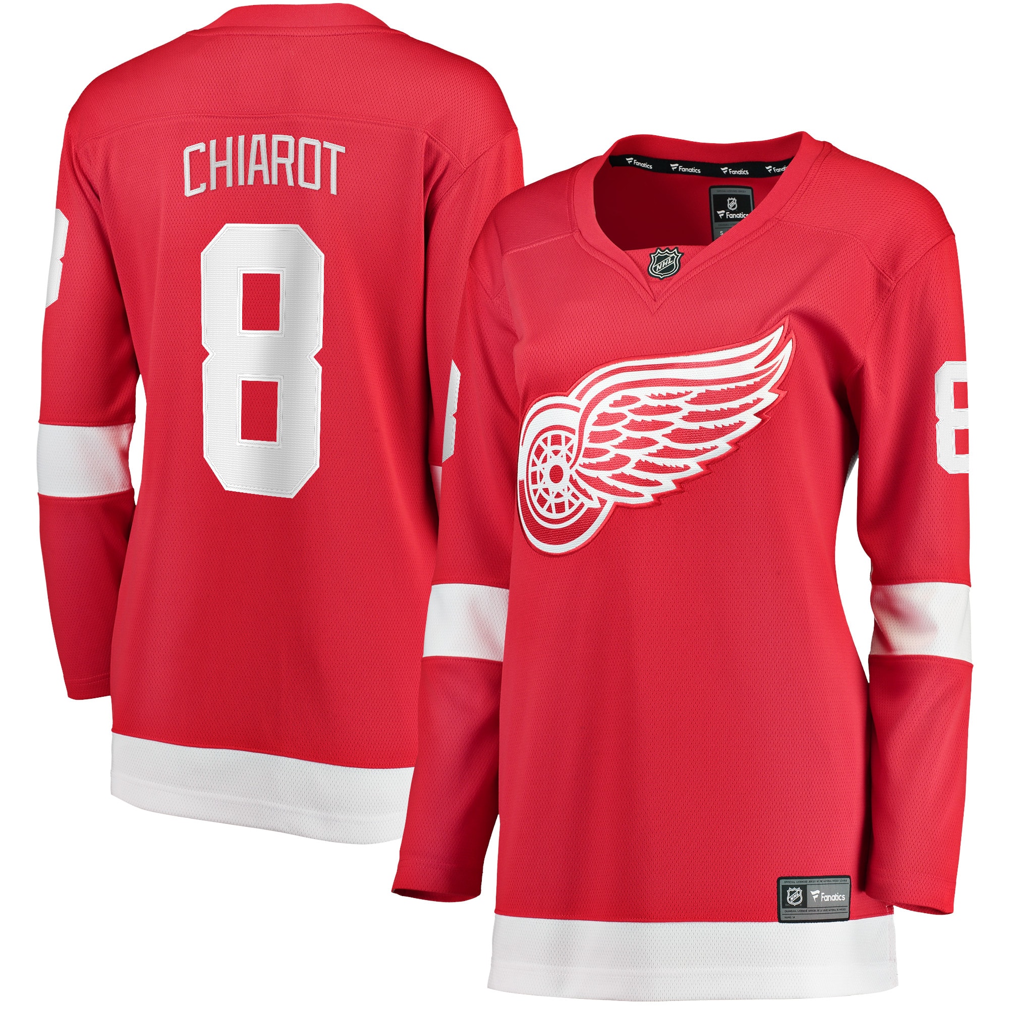 Detroit Red Wings Ben Chiarot Red Home Breakaway Player NHL Jersey Women's