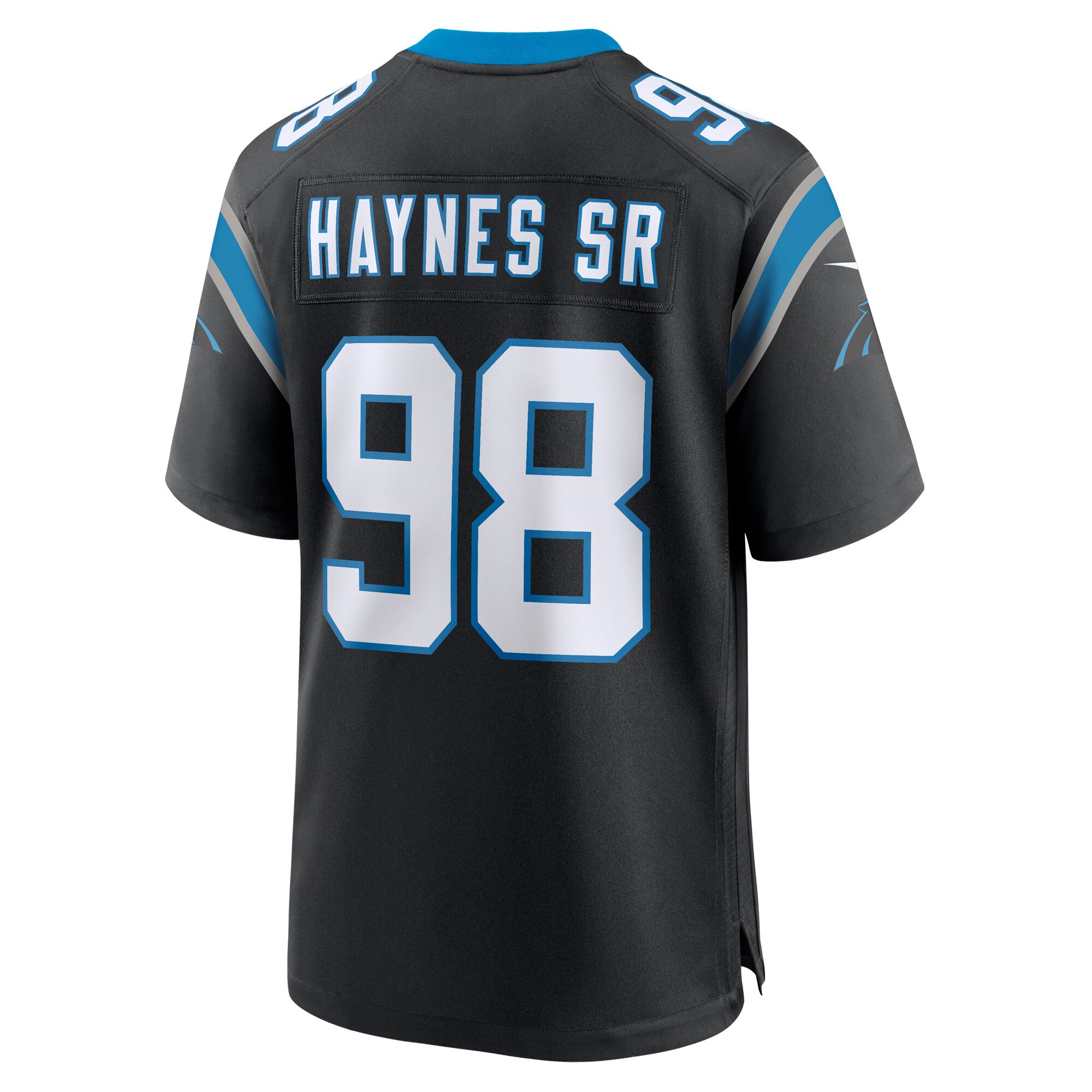 Carolina Panthers Marquis Haynes Sr. Black Team Game NFL Jersey Men's