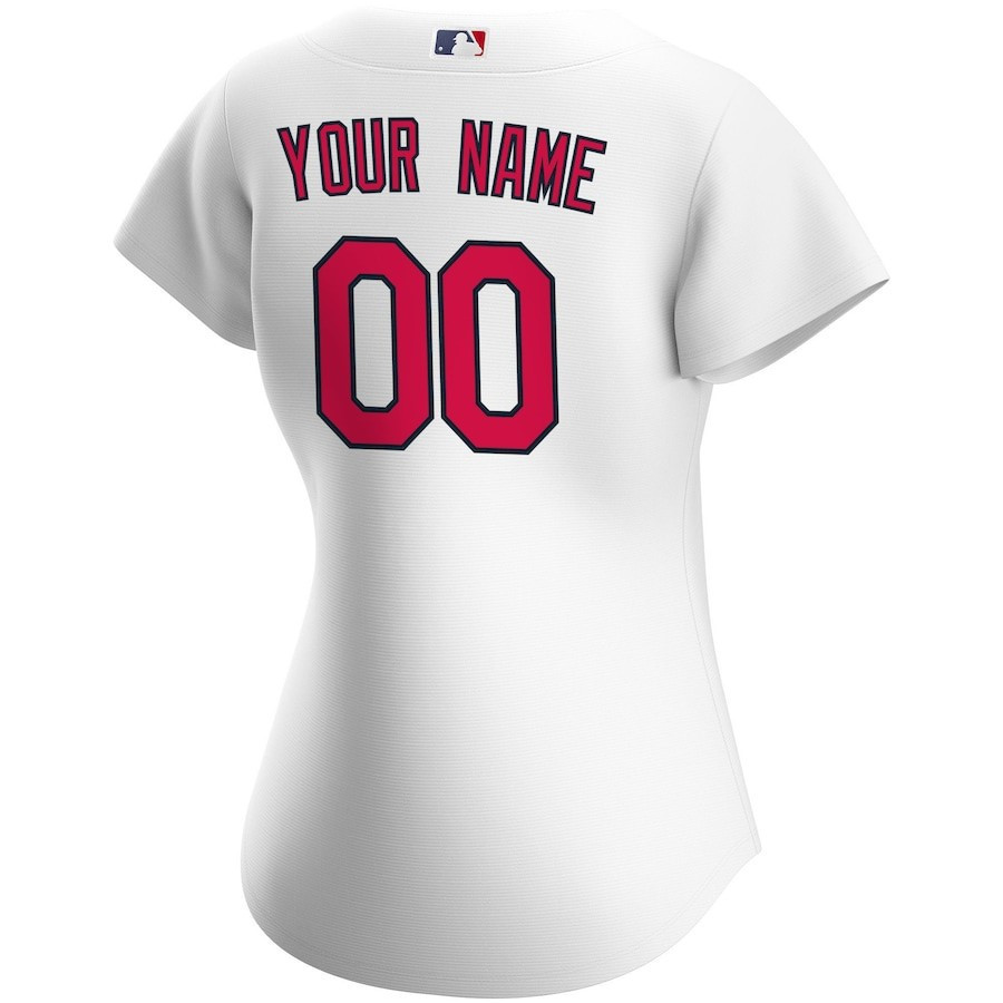 St. Louis Cardinals Home Custom White MLB Jersey Women's