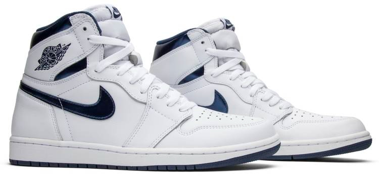 Air Jordan 1 Retro High OG Metallic Navy 555088-106