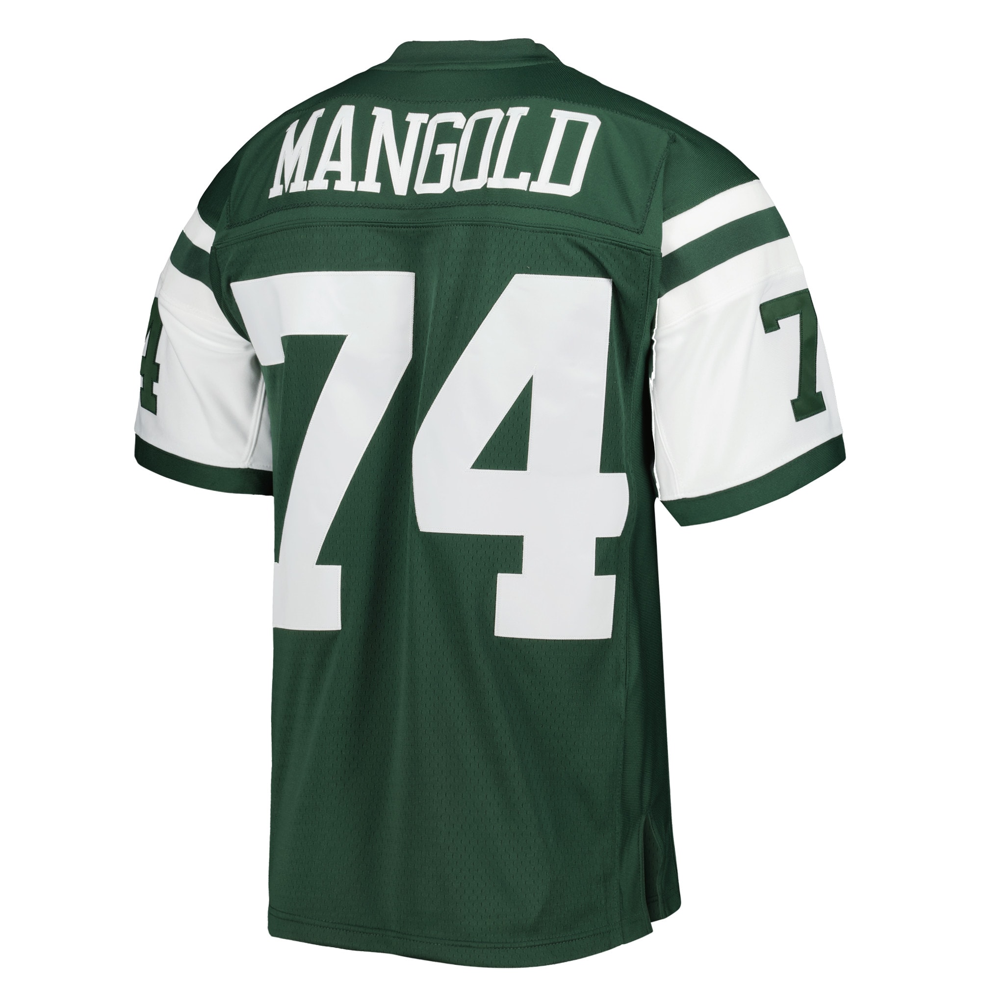 New York Jets Nick Mangold Mitchell Ness Green Legacy NFL Jersey Men's