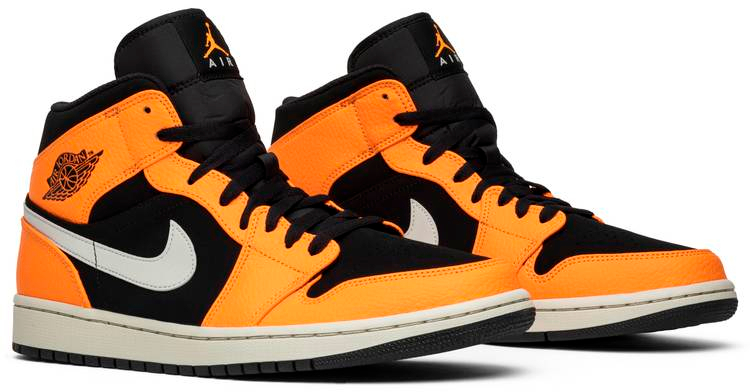 Air Jordan 1 Mid Black Cone 554724-062