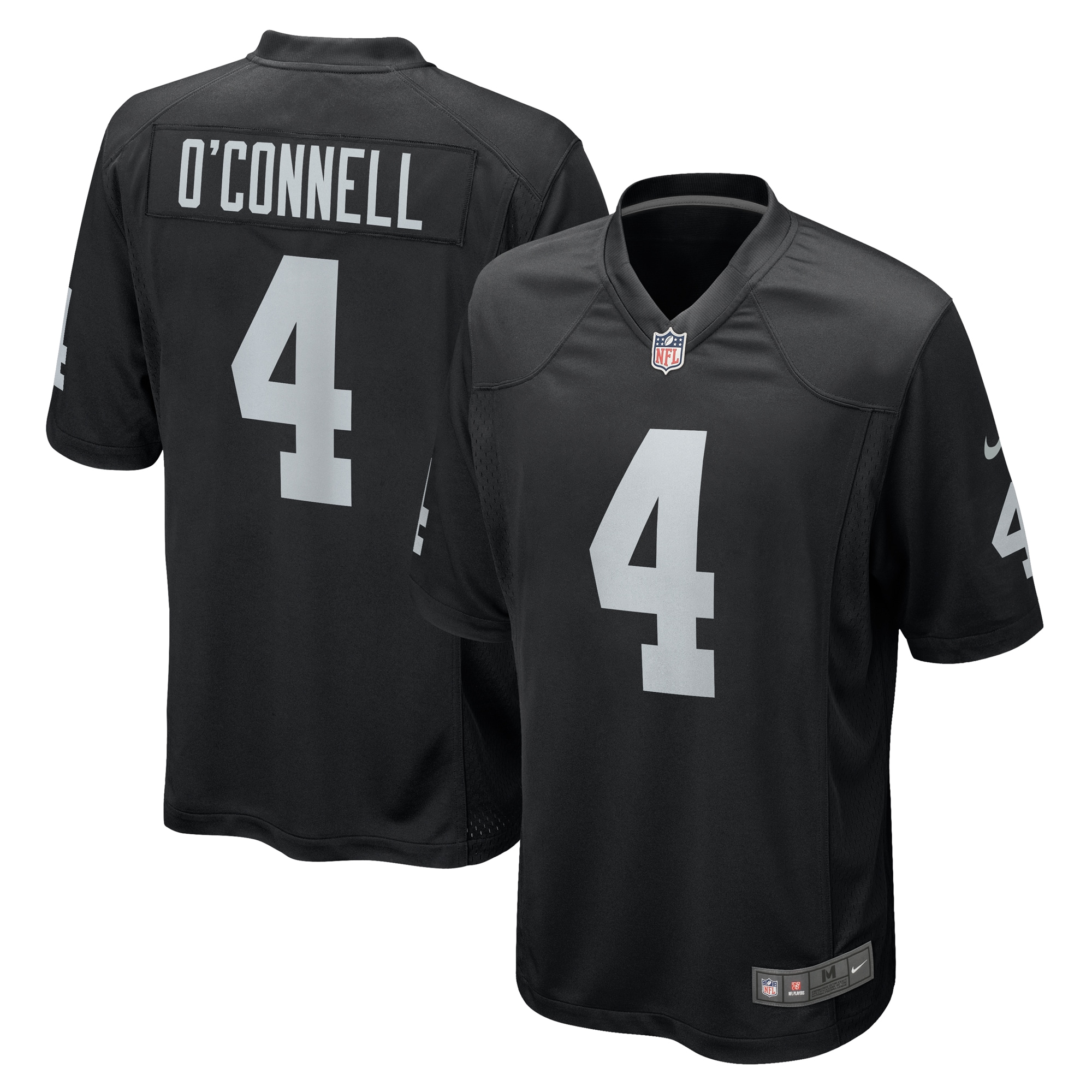Aidan O'Connell Las Vegas Raiders Nike Game Jersey - Black