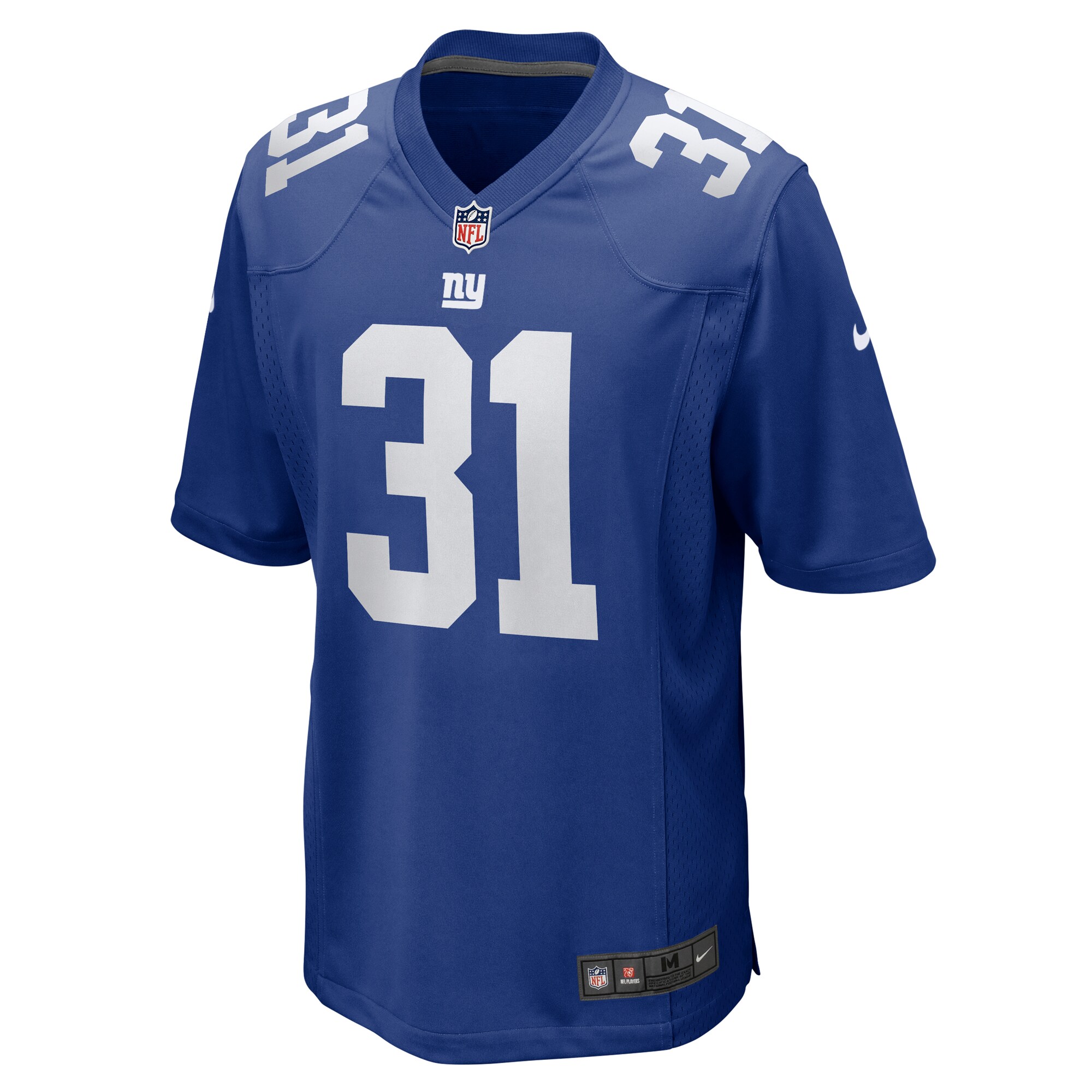 New York Giants Tyler Nubin Royal Team Game NFL Jersey Men's