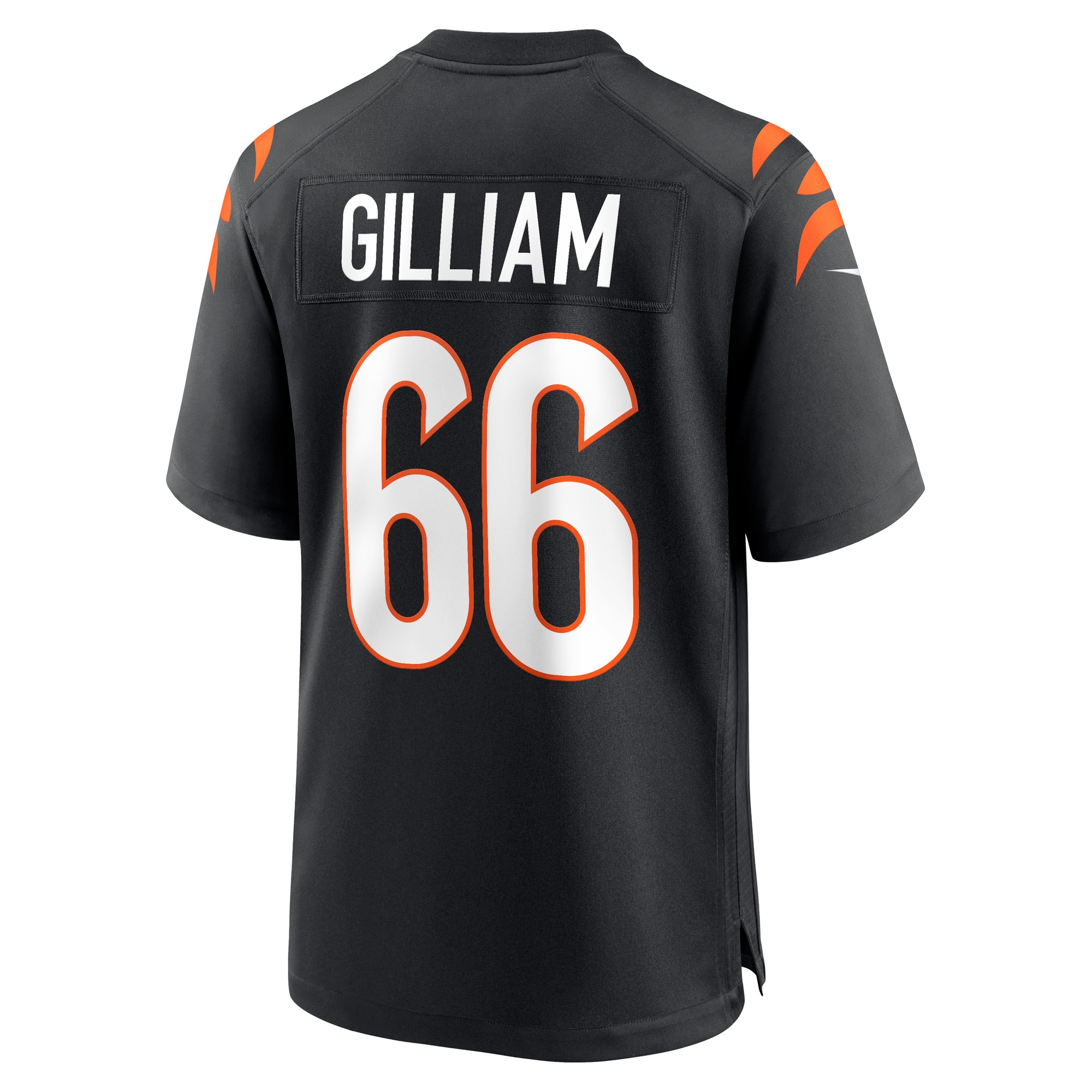 Cincinnati Bengals Nate Gilliam Black Game Player NFL Jersey Men's