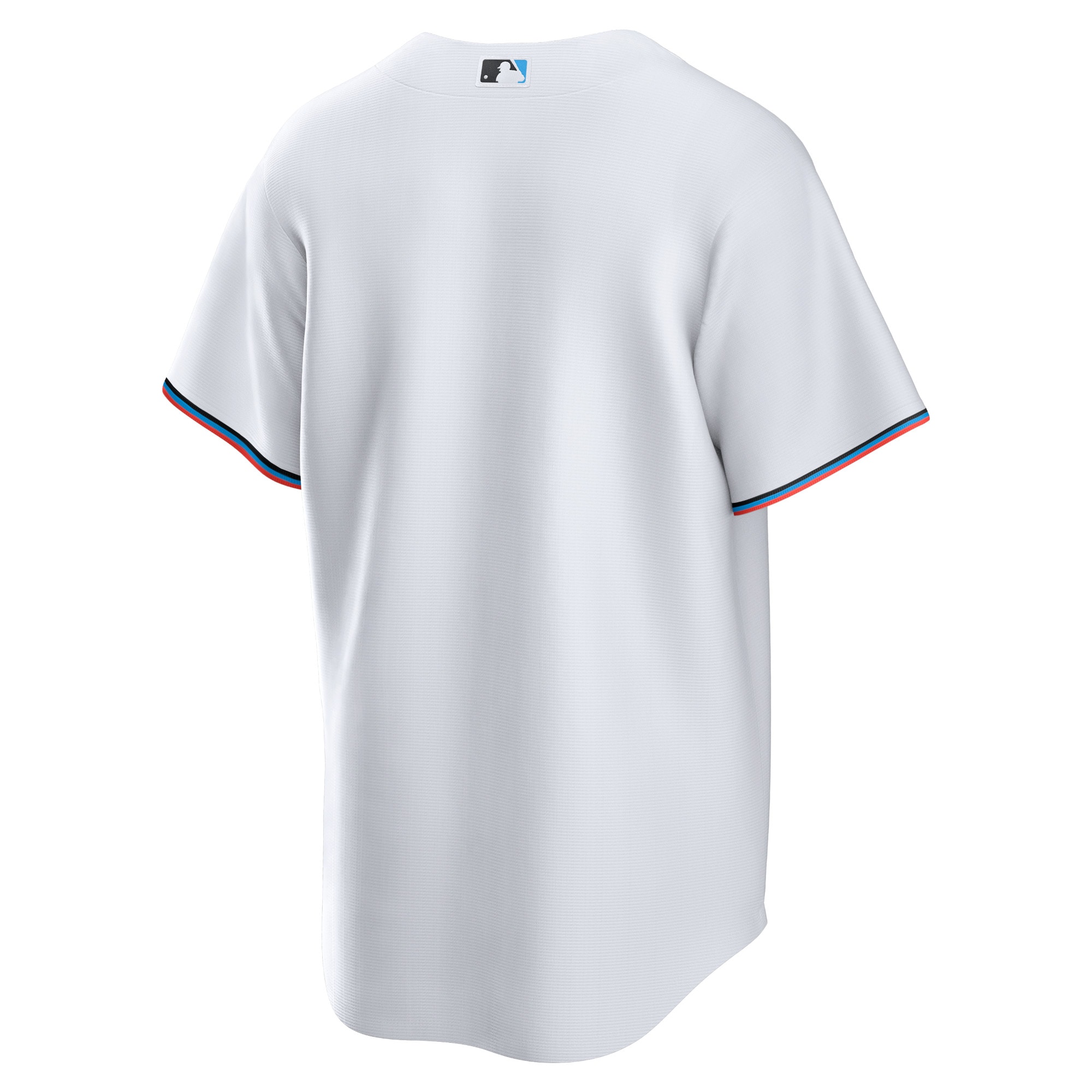 Miami Marlins White Home Blank MLB Jersey Men's