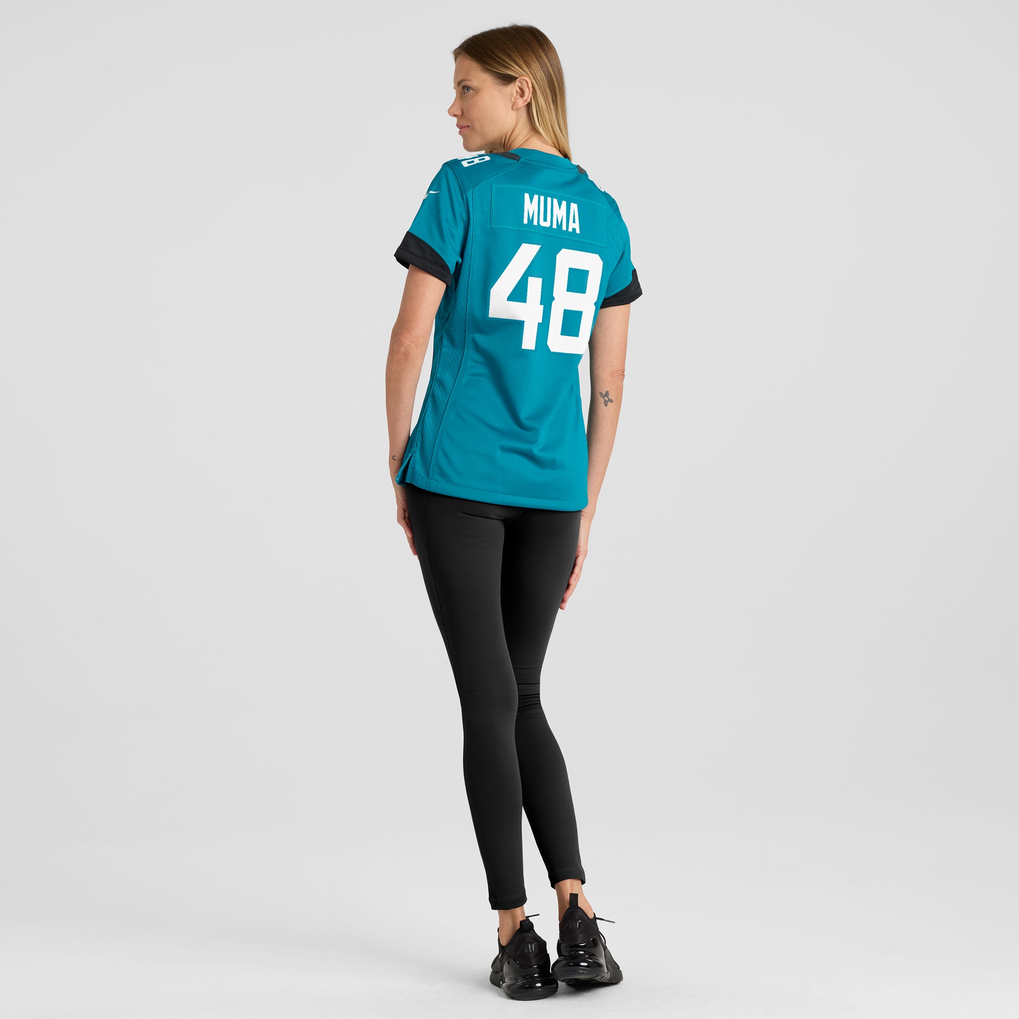 Jacksonville Jaguars Chad Muma Teal Game NFL Jersey Women's
