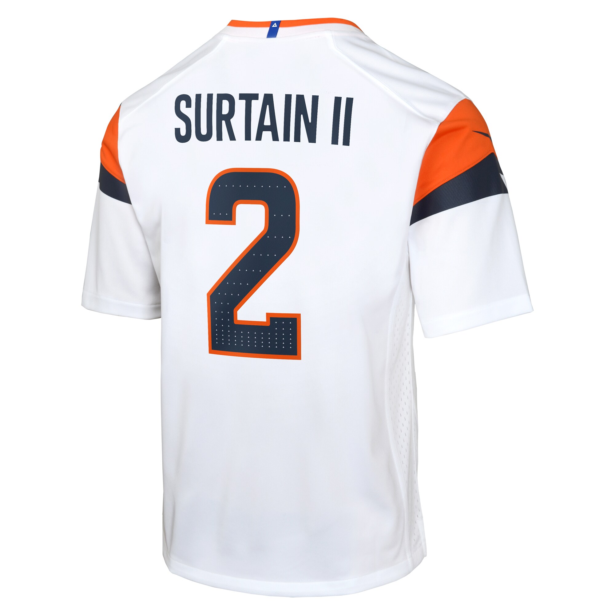 Denver Broncos Patrick Surtain II White Mile High Collection Game NFL Jersey Youth
