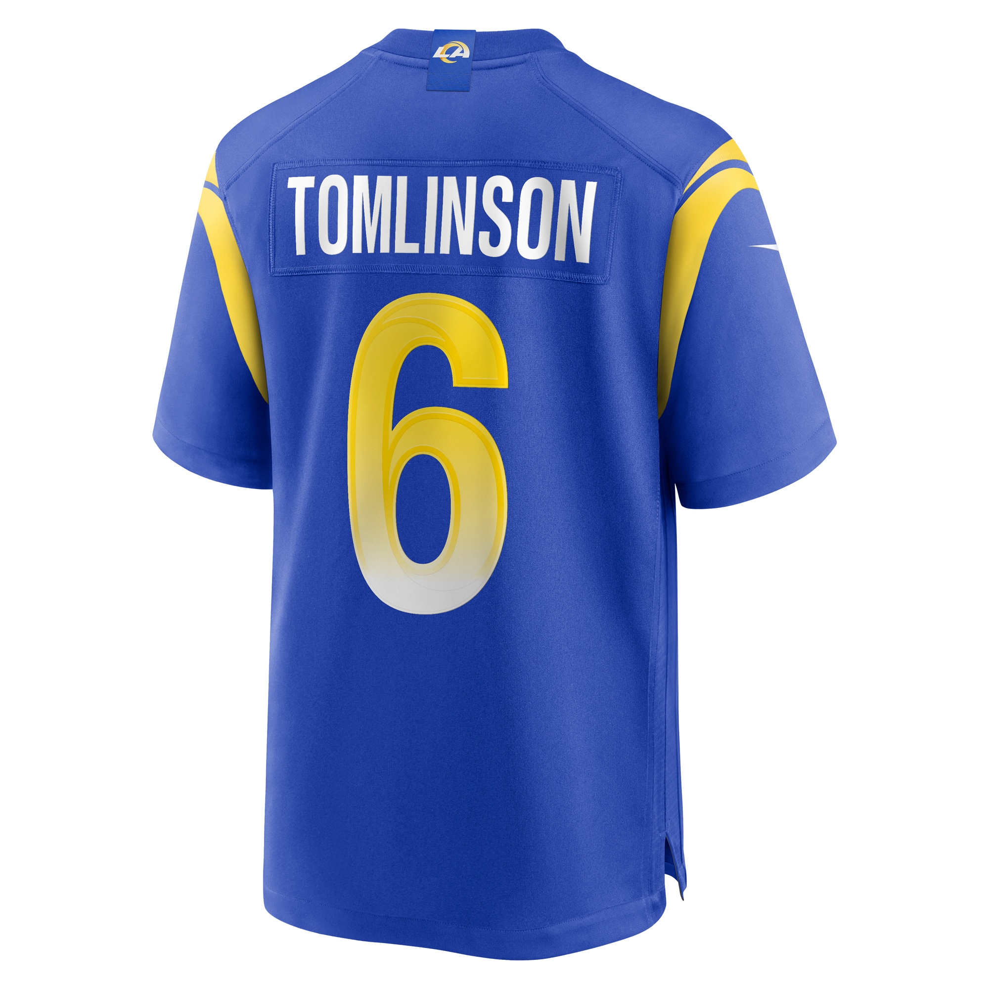 Los Angeles Rams Tre'Vius Hodges-Tomlinson Royal Team Game NFL Jersey Men's