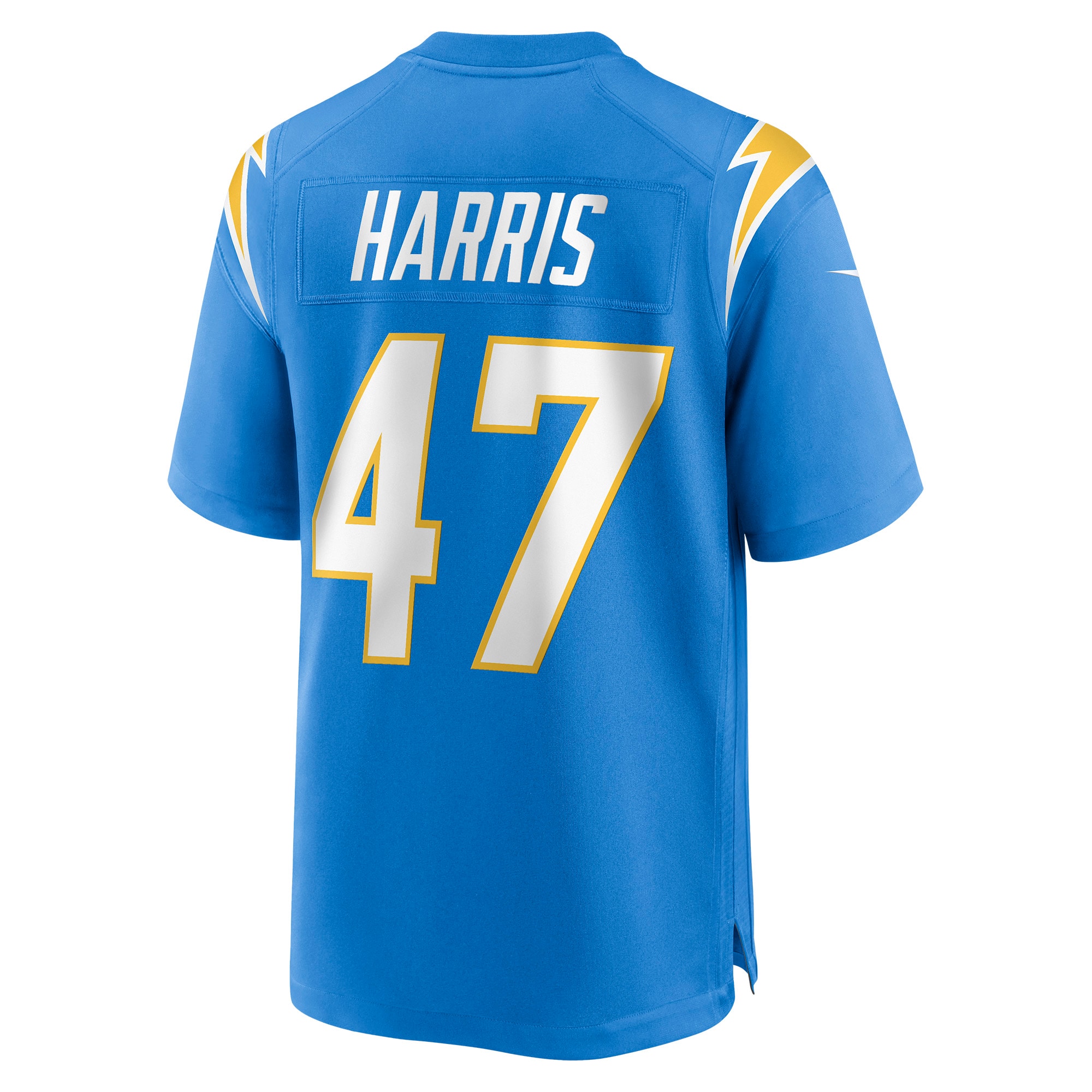 Los Angeles Chargers Josh Harris Powder Blue Game NFL Jersey Men's