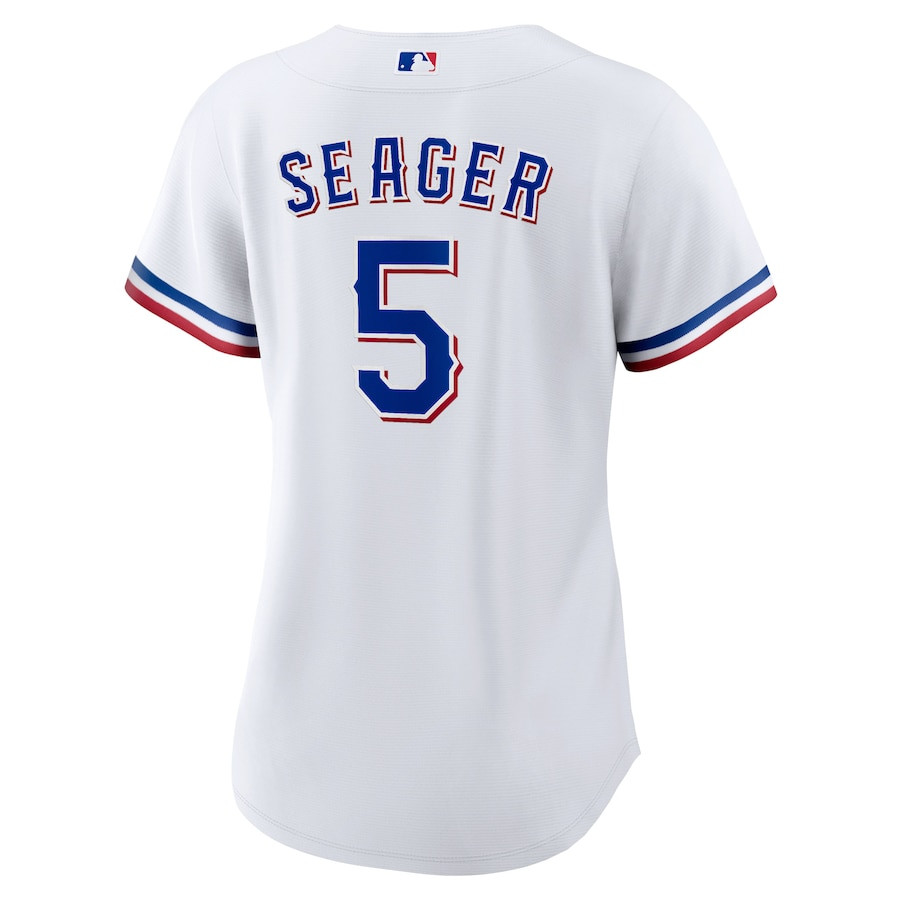 Corey Seager 5 Texas Rangers Home Player White MLB Jersey Women's