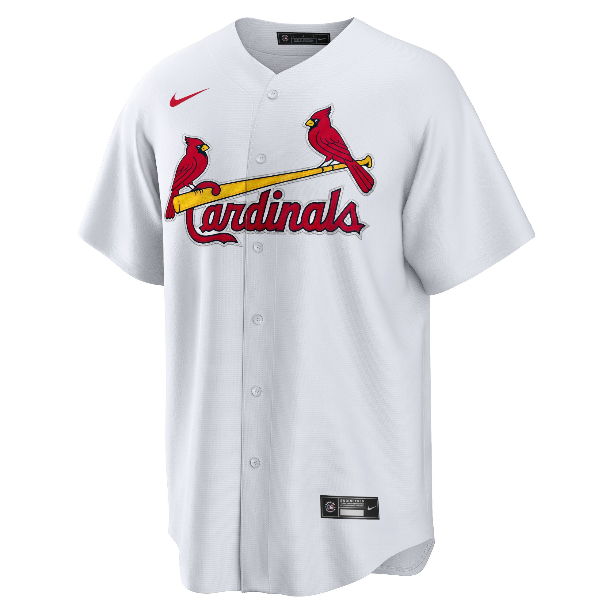 St. Louis Cardinals Willson Contreras White Home Official Player MLB Jersey Men's