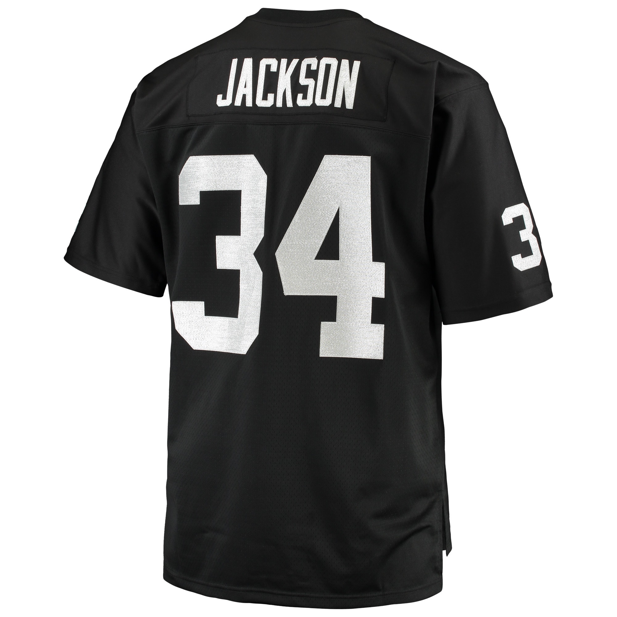 Las Vegas Raiders Bo Jackson Mitchell Ness Black Big Tall 1988 Retired Player NFL Jersey Men's