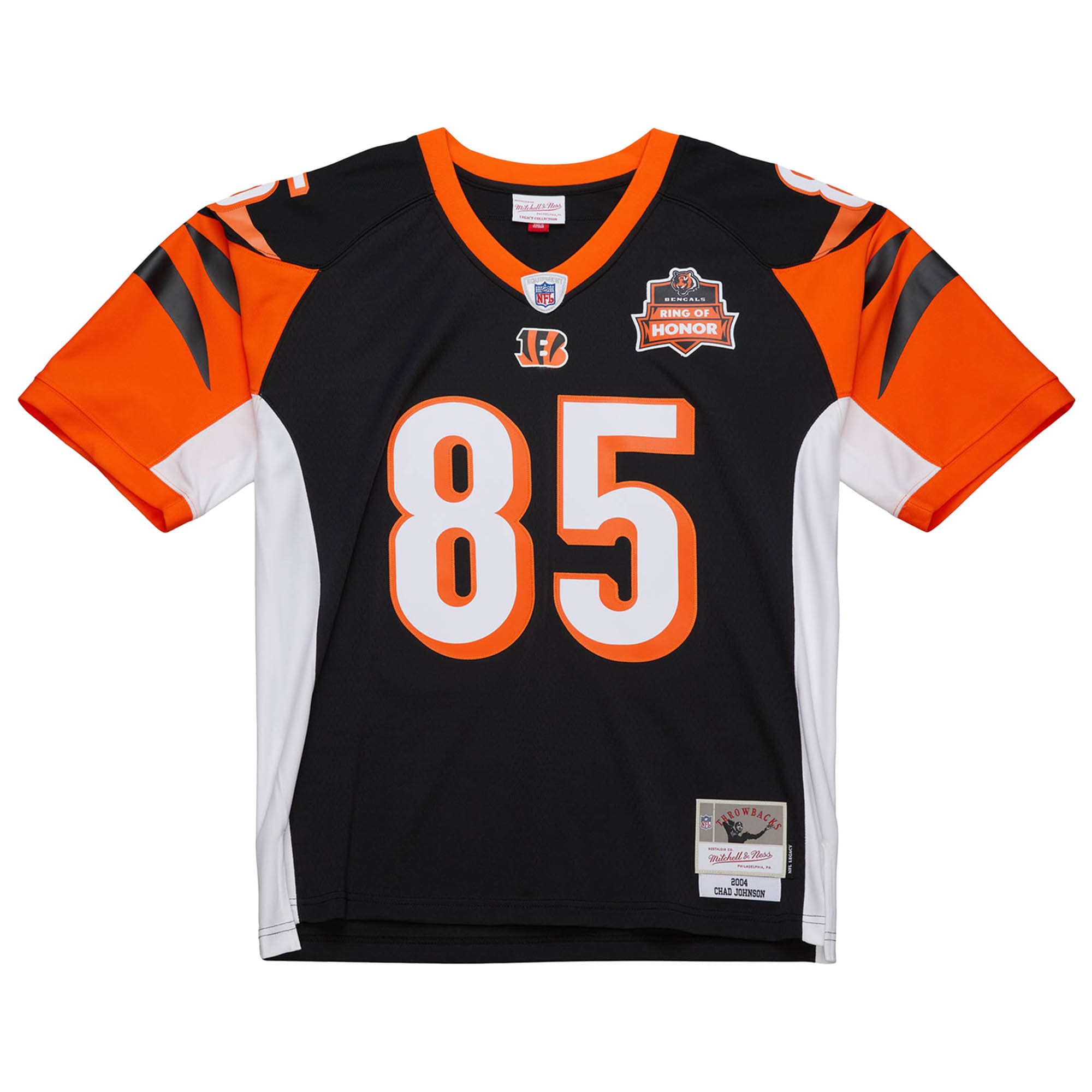 Cincinnati Bengals Chad Johnson Mitchell Ness Black 2004 Legacy NFL Jersey Men's