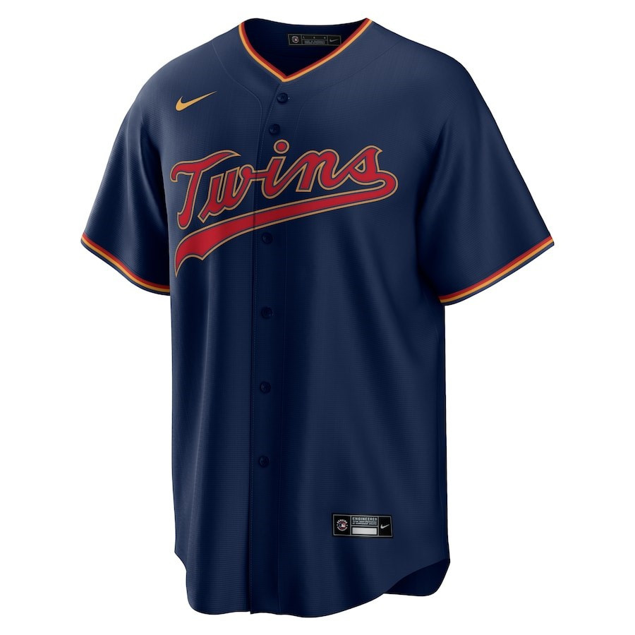 Minnesota Twins Alternate Team Navy MLB Jersey Men's