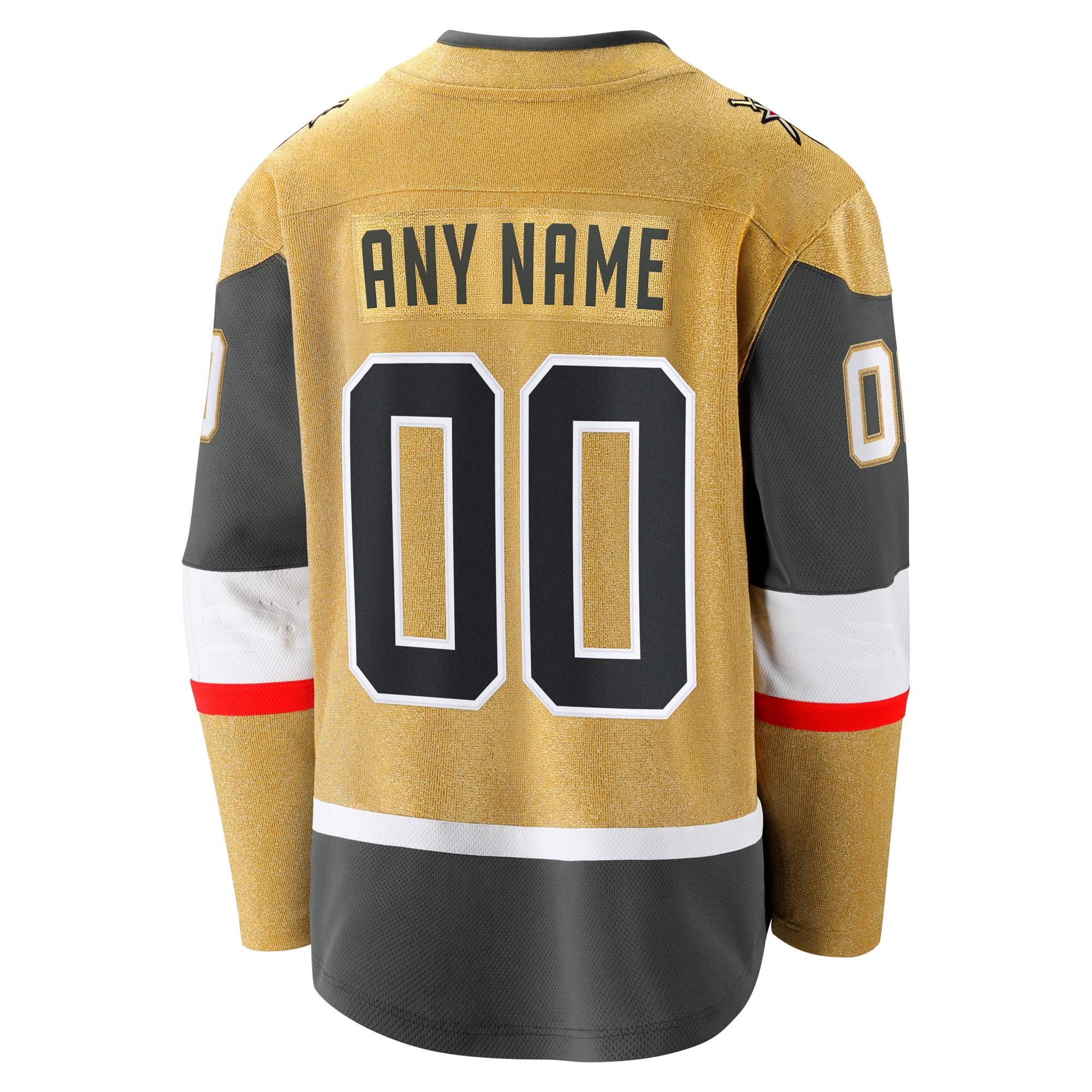 Vegas Golden Knights Home Breakaway Custom NHL Jersey Men's