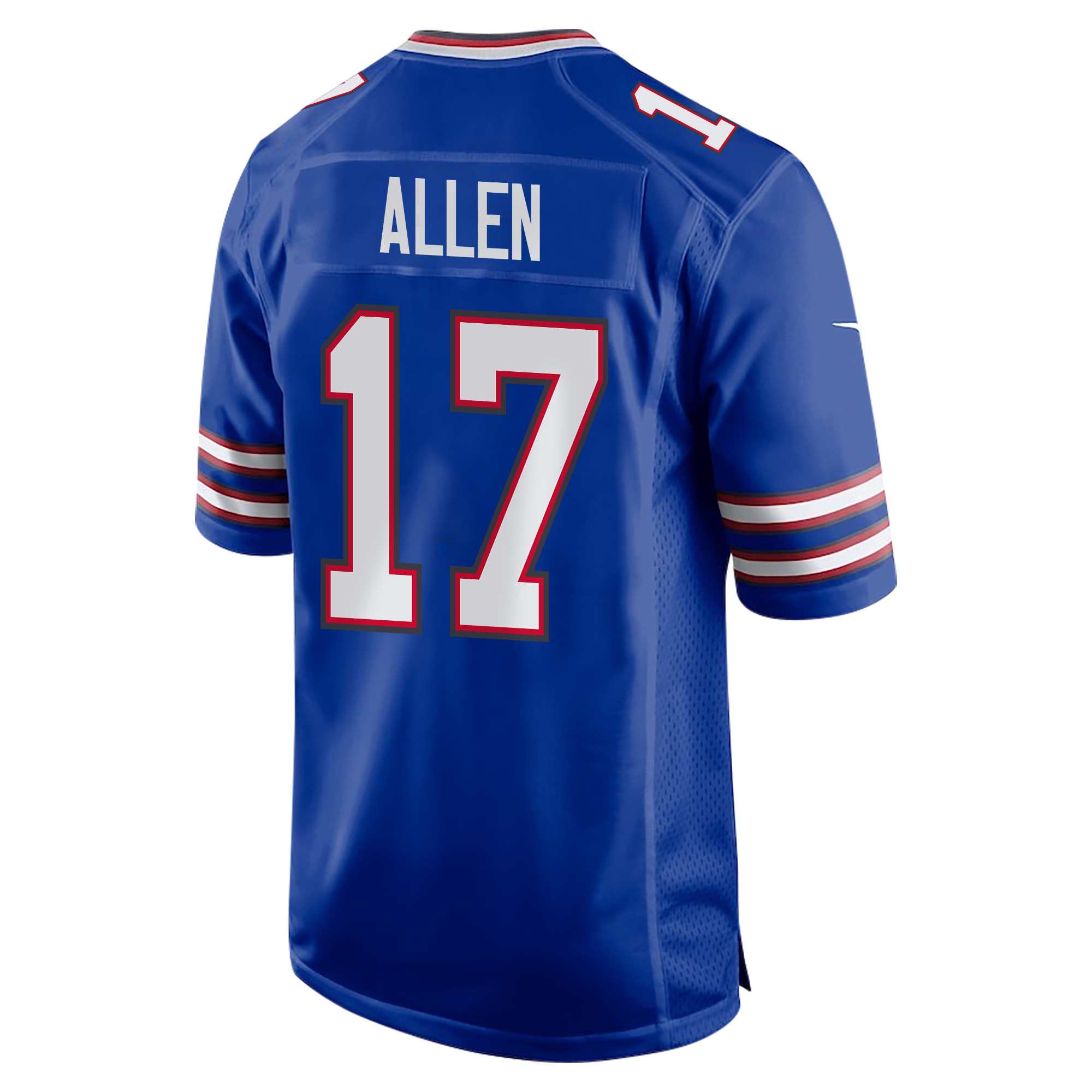 Josh Allen 17 Buffalo Bills Super Bowl LIX New Orleans Where Legends Are Made' EMBROIDERED Game Royal NFL Jersey Men's