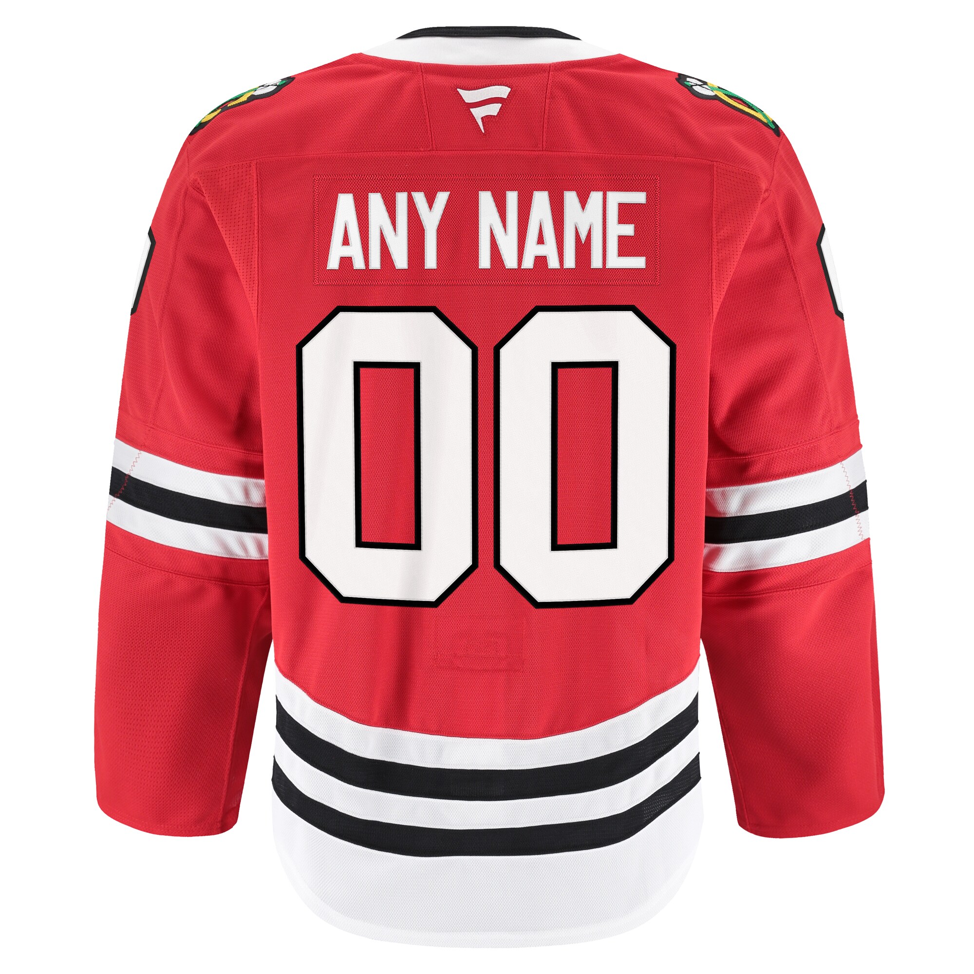 Chicago Blackhawks Red Home Pro Custom NHL Jersey Men's
