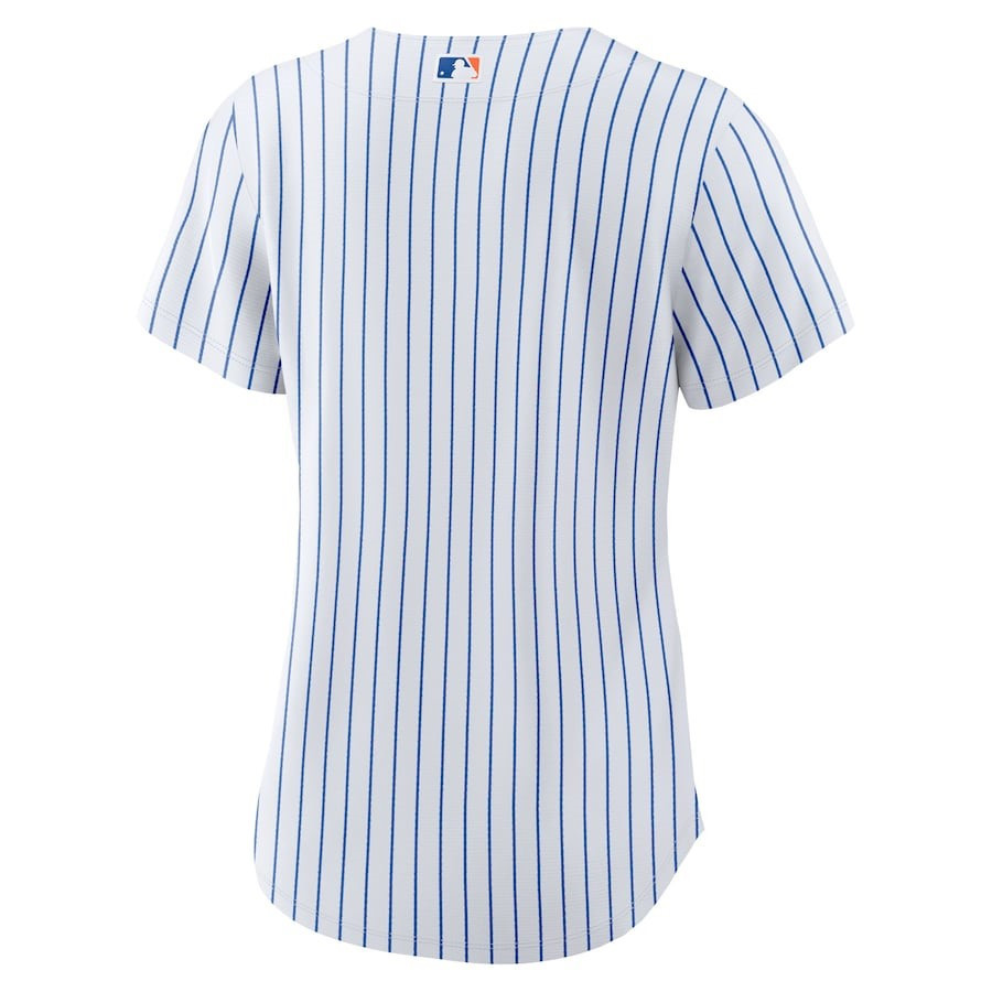 New York Mets Home Blank White MLB Jersey Women's