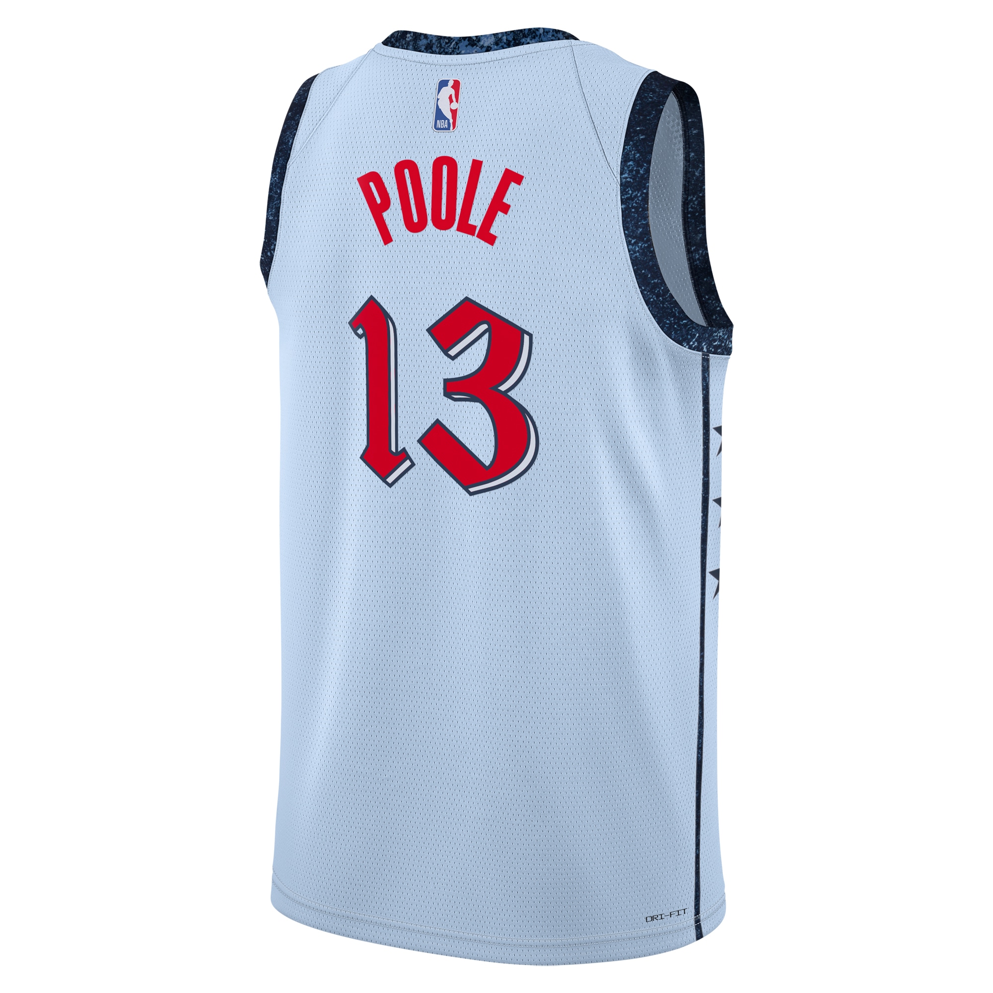 Washington Wizards City Edition Swingman 2024 Blue Jordan Pool Unisex NBA Jersey Unisex