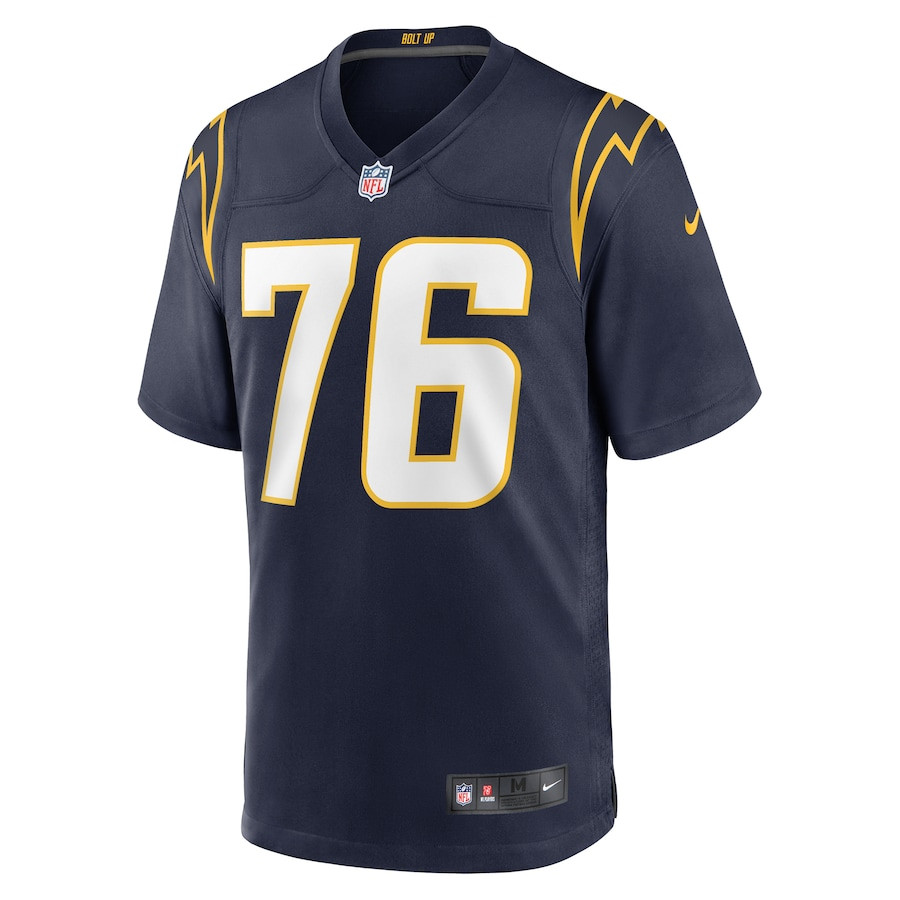 Joe Alt 76 Los Angeles Chargers Player Game Navy NFL Jersey Men's