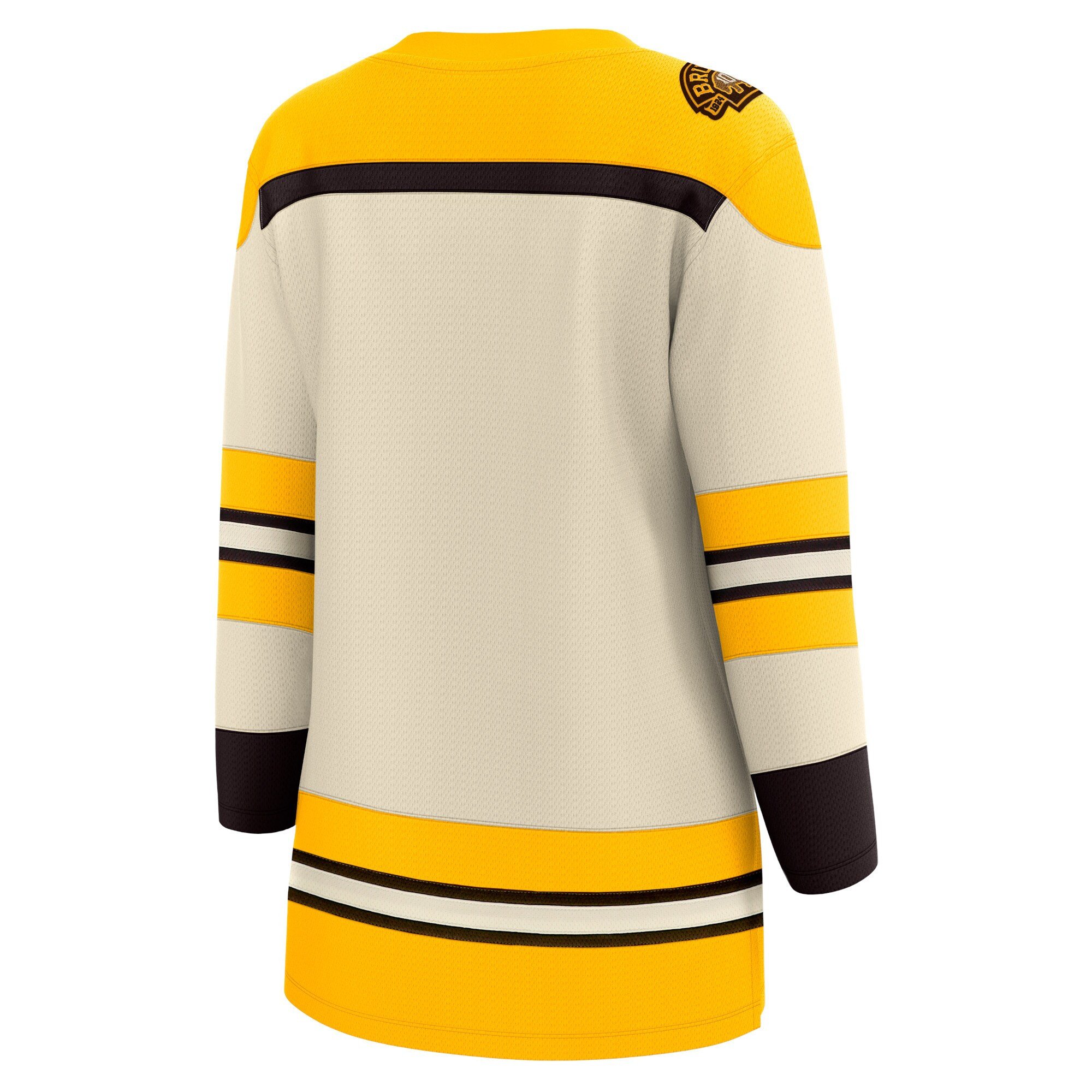 Boston Bruins 100th Anniversary Breakaway Women, Cream NHL Jersey Women's