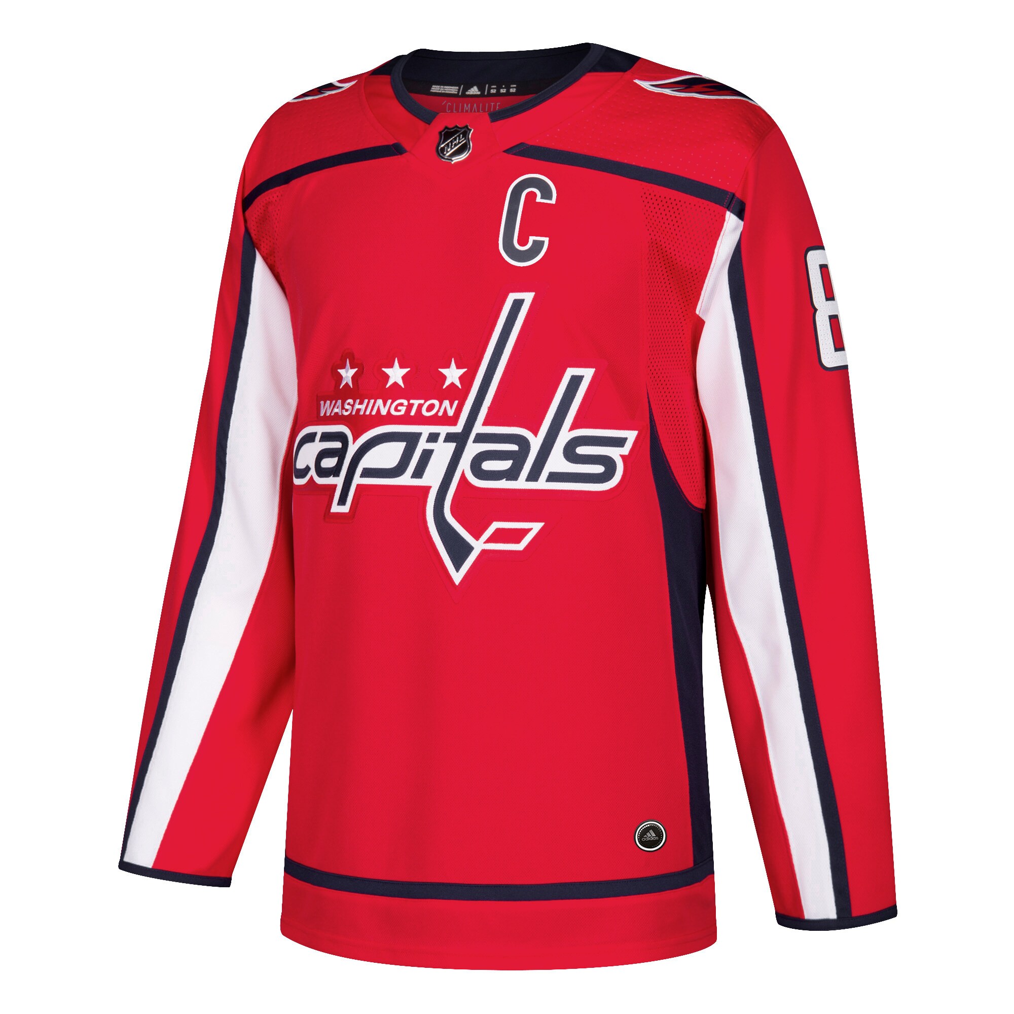 Washington Capitals Alexander Ovechkin Red Player NHL Jersey Men's