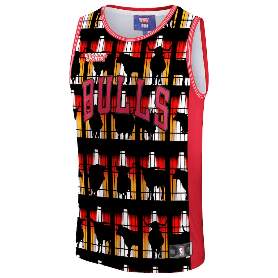 Chicago Bulls KidSuper Studio Unisex Hometown Red NBA Jersey Unisex