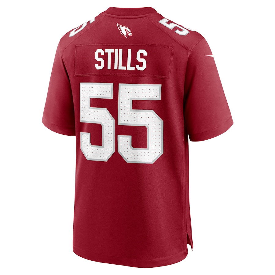 Dante Stills 55 Arizona Cardinals Team Game Cardinal NFL Jersey Men's