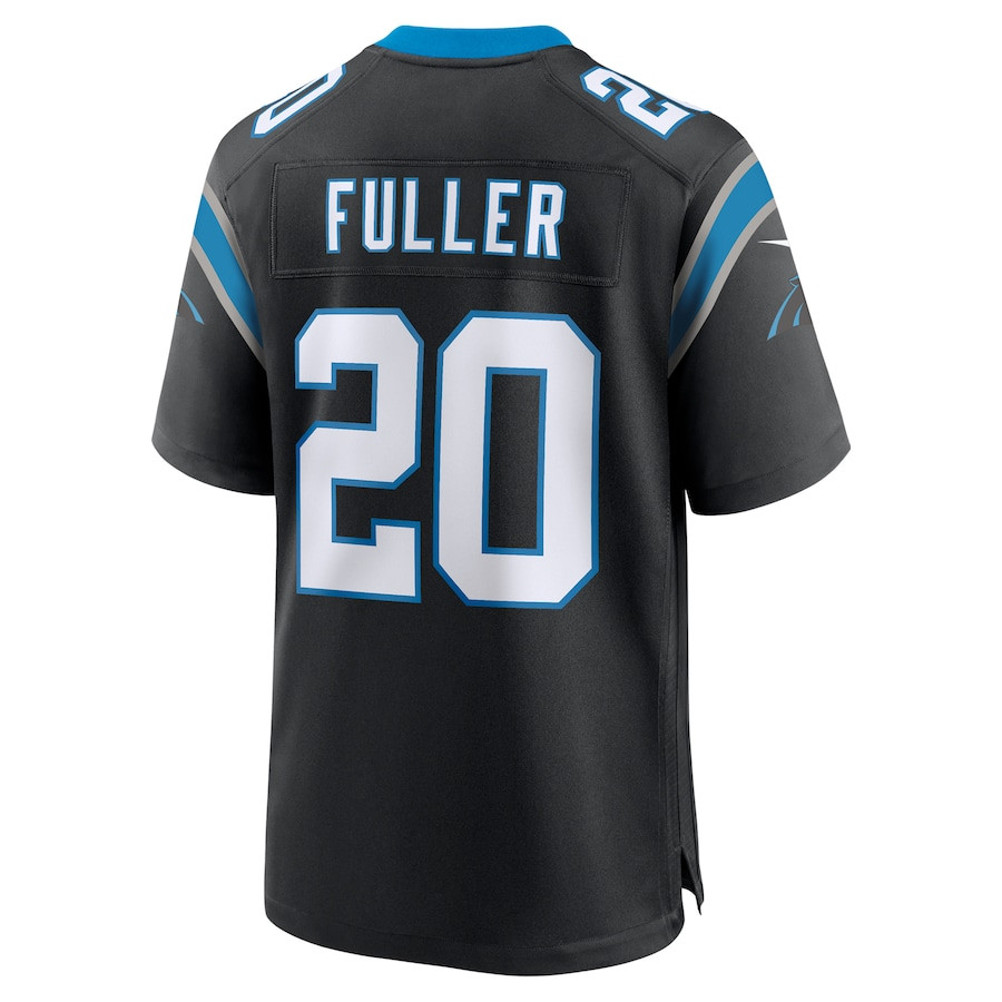 Jordan Fuller 20 Carolina Panthers Game Black NFL Jersey Men's