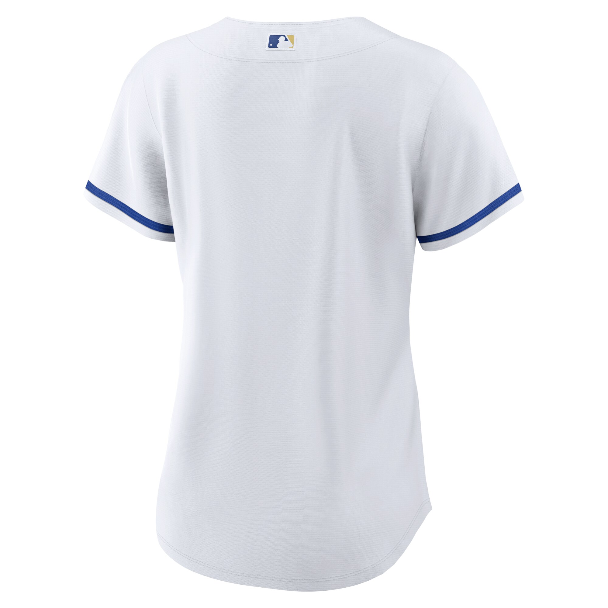Kansas City Royals White Home Team Logo MLB Jersey Women's