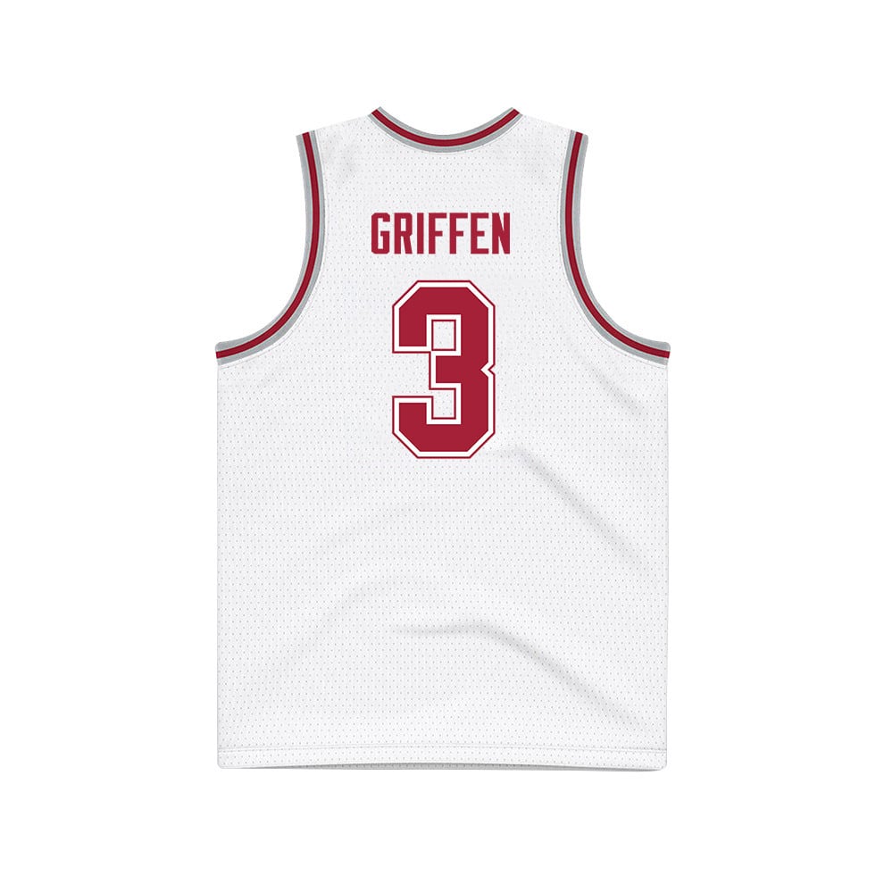 Rylan Griffen 3 Alabama Crimson Tide 2024 White Unisex NCAA Jersey Unisex