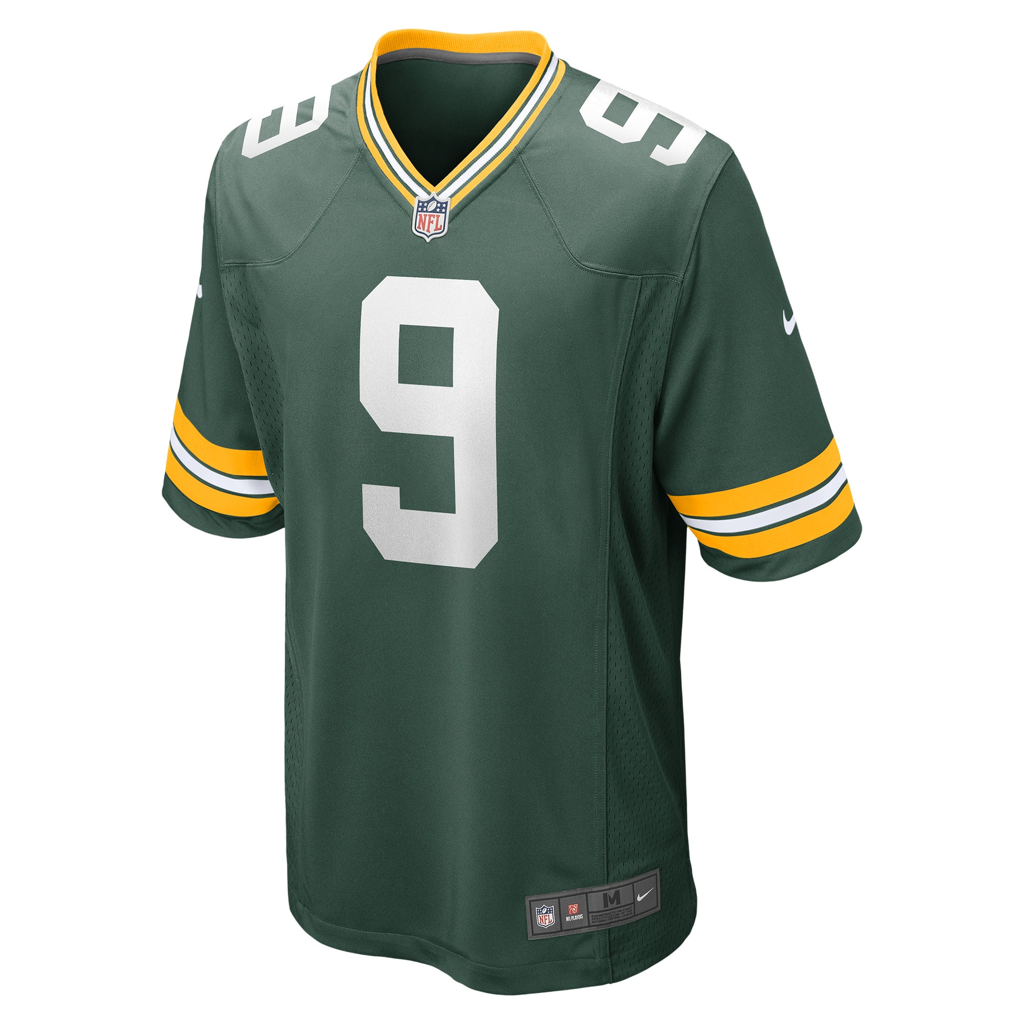 Green Bay Packers Christian Watson Green Game Player NFL Jersey Men's