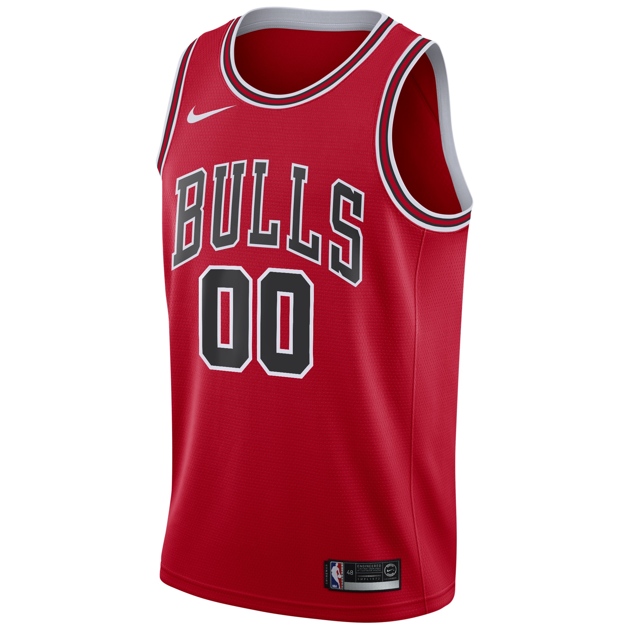 Chicago Bulls Icon Swingman Custom NBA Jersey Youth