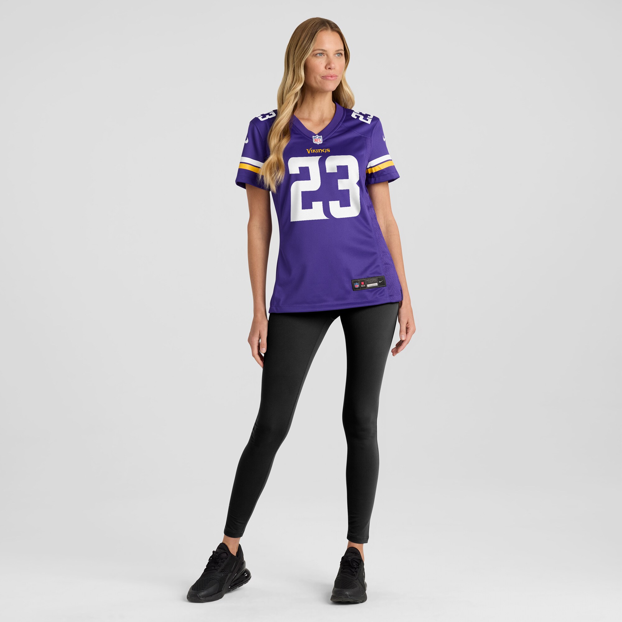 Minnesota Vikings Fabian Moreau Purple Game NFL Jersey Women's