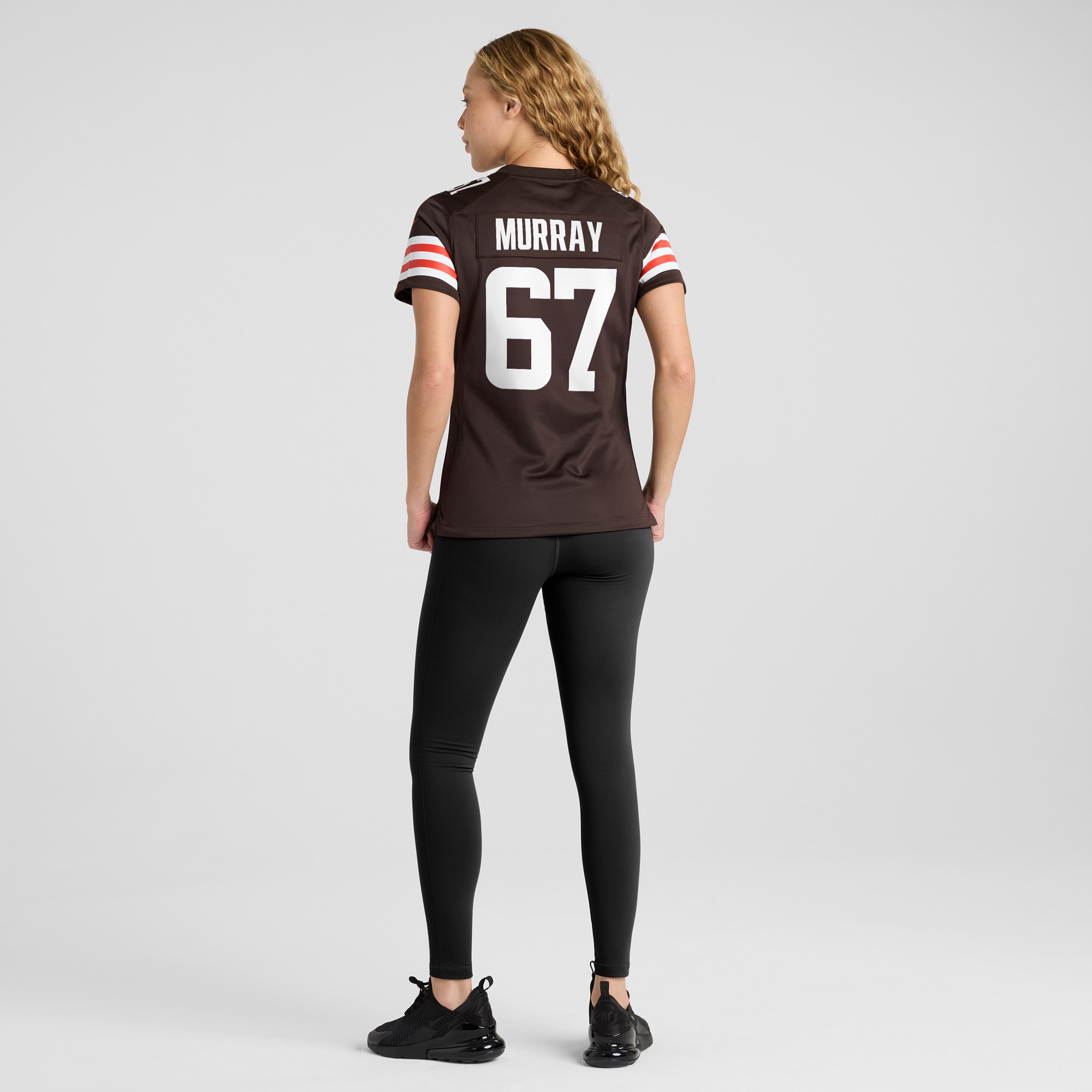 Cleveland Browns Justin Murray Brown Team Game NFL Jersey Women's