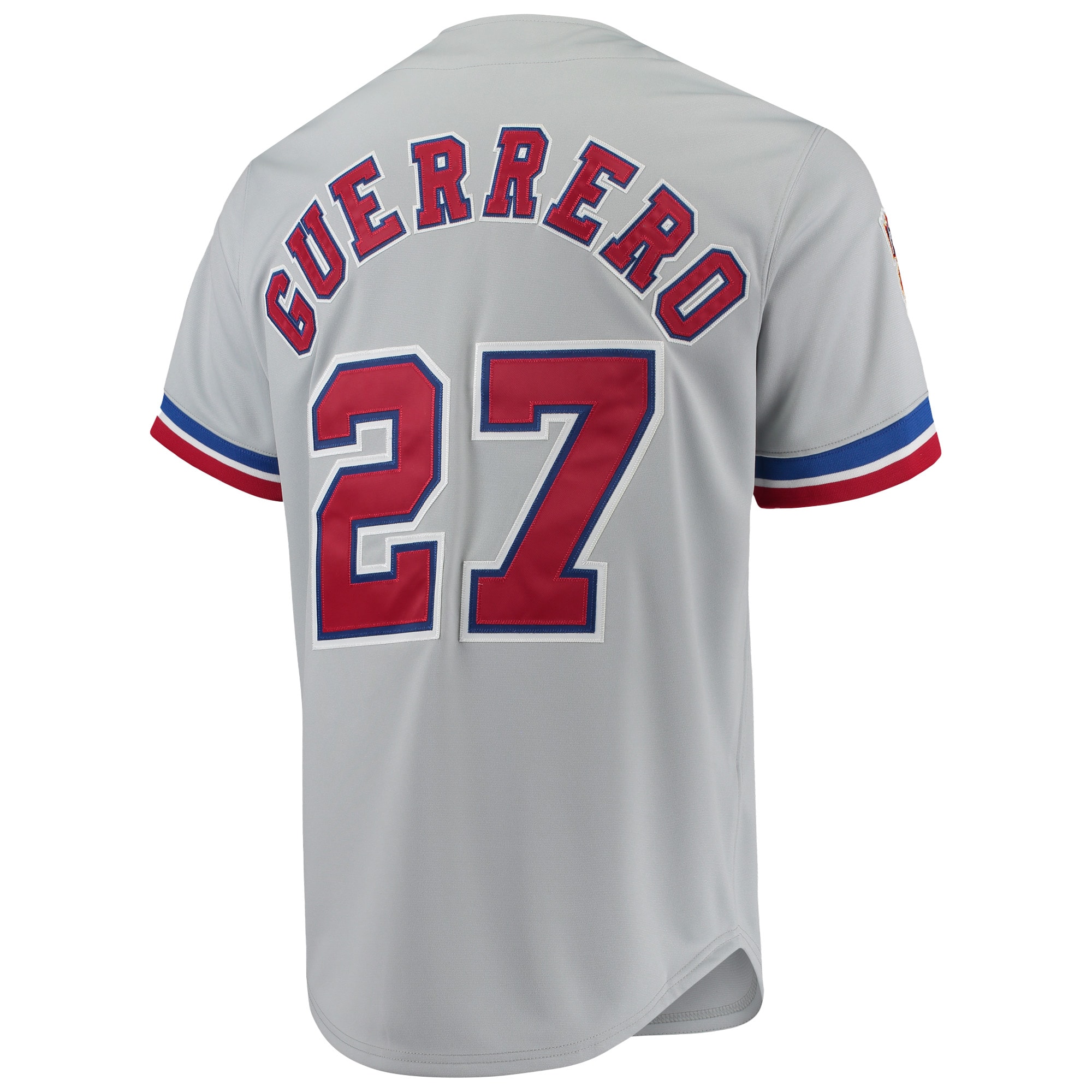 Montreal Expos Vladimir Guerrero Mitchell Ness Gray Cooperstown Collection MLB Jersey Men's