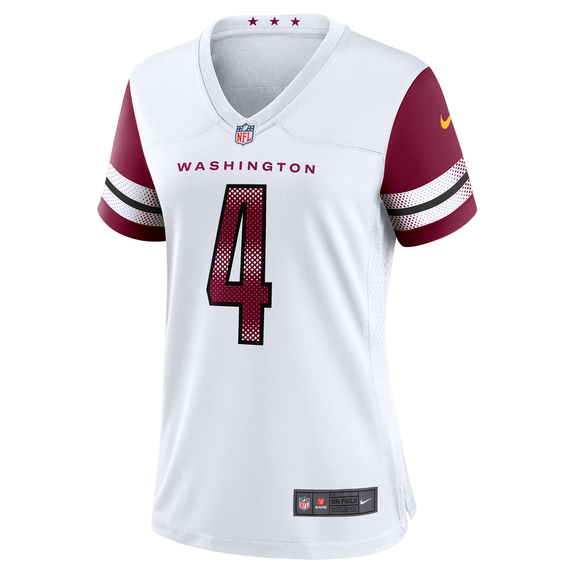 Washington Commanders Frankie Luvu White Game NFL Jersey Women's